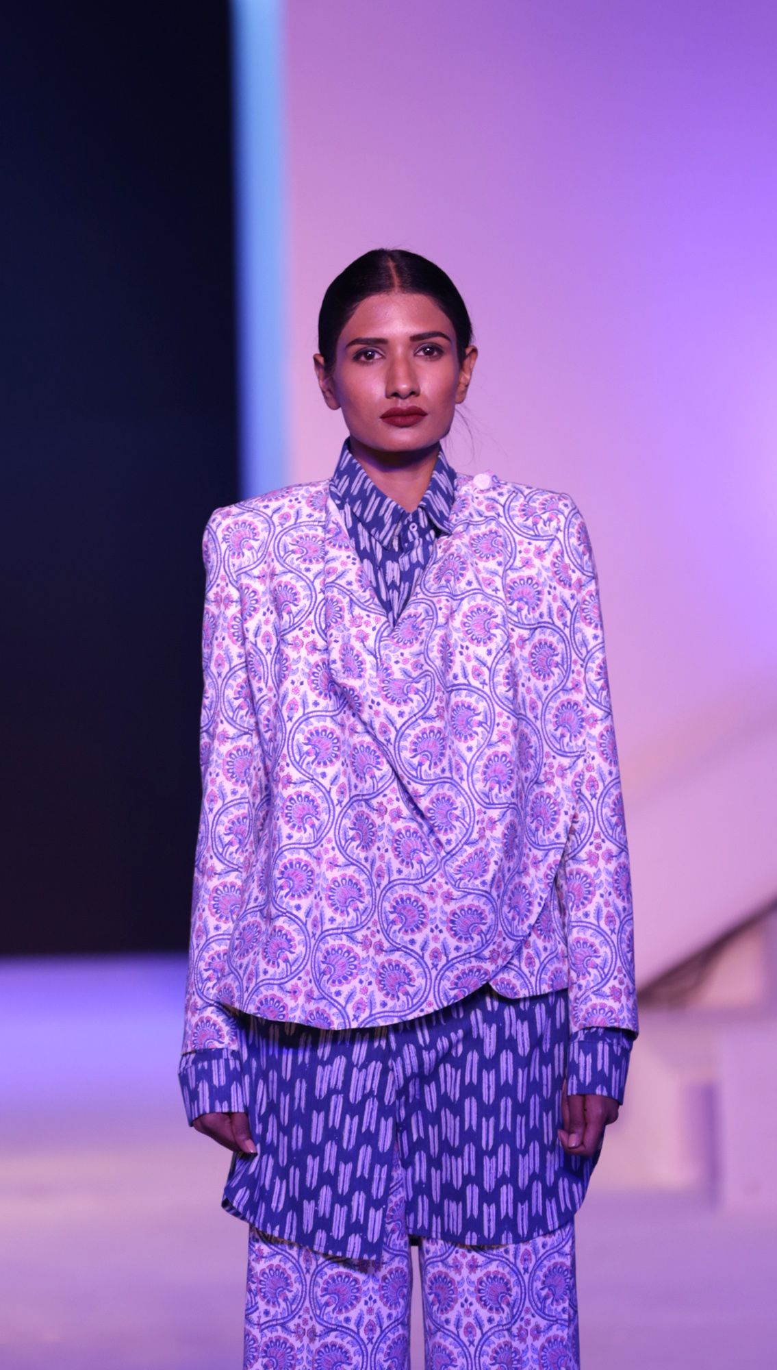 Jhunjhun Cowl Blazer Jodhpur Shirt Tejaji Pants