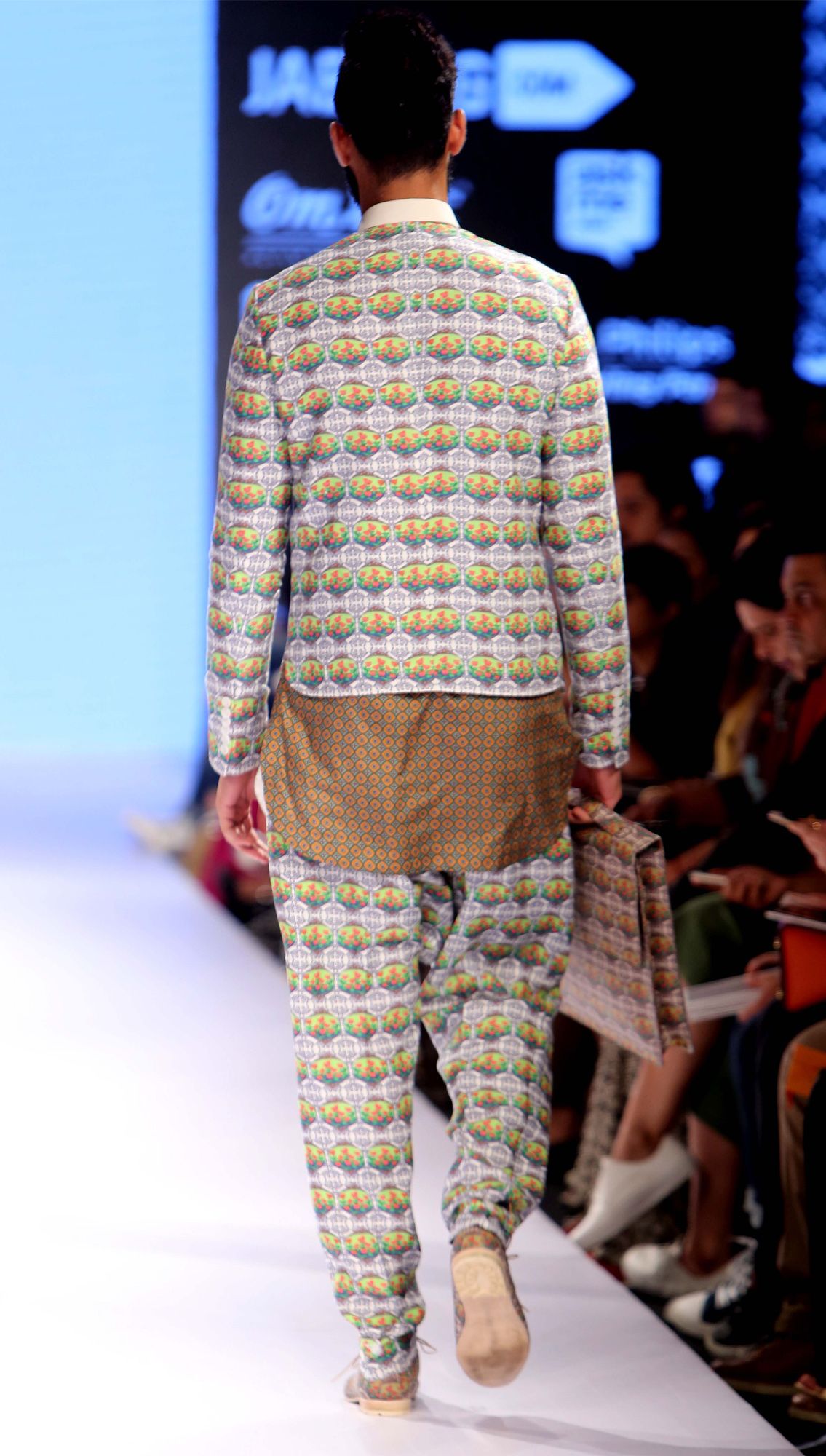 Bhagitri Lotus Jacket Persia Angharkhi Kurta Amharic Trousers