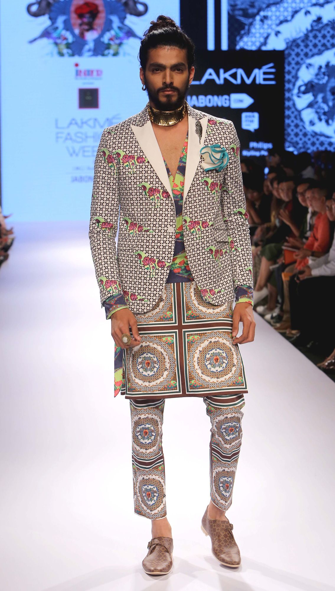 Royal Loto Inner Jacket Consonance Blazer Claude Kilt Trousers