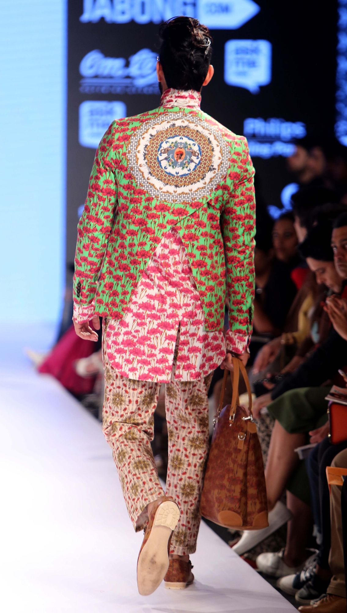 Dissonance Back Overlap Jacket Lakebed Long Shirt Cadence Printed Trousers