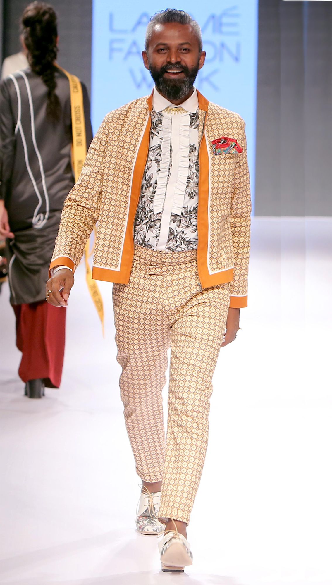 Accord Printed Shirt Sethzin Trousers Consonance Chequered Bomber Jacket