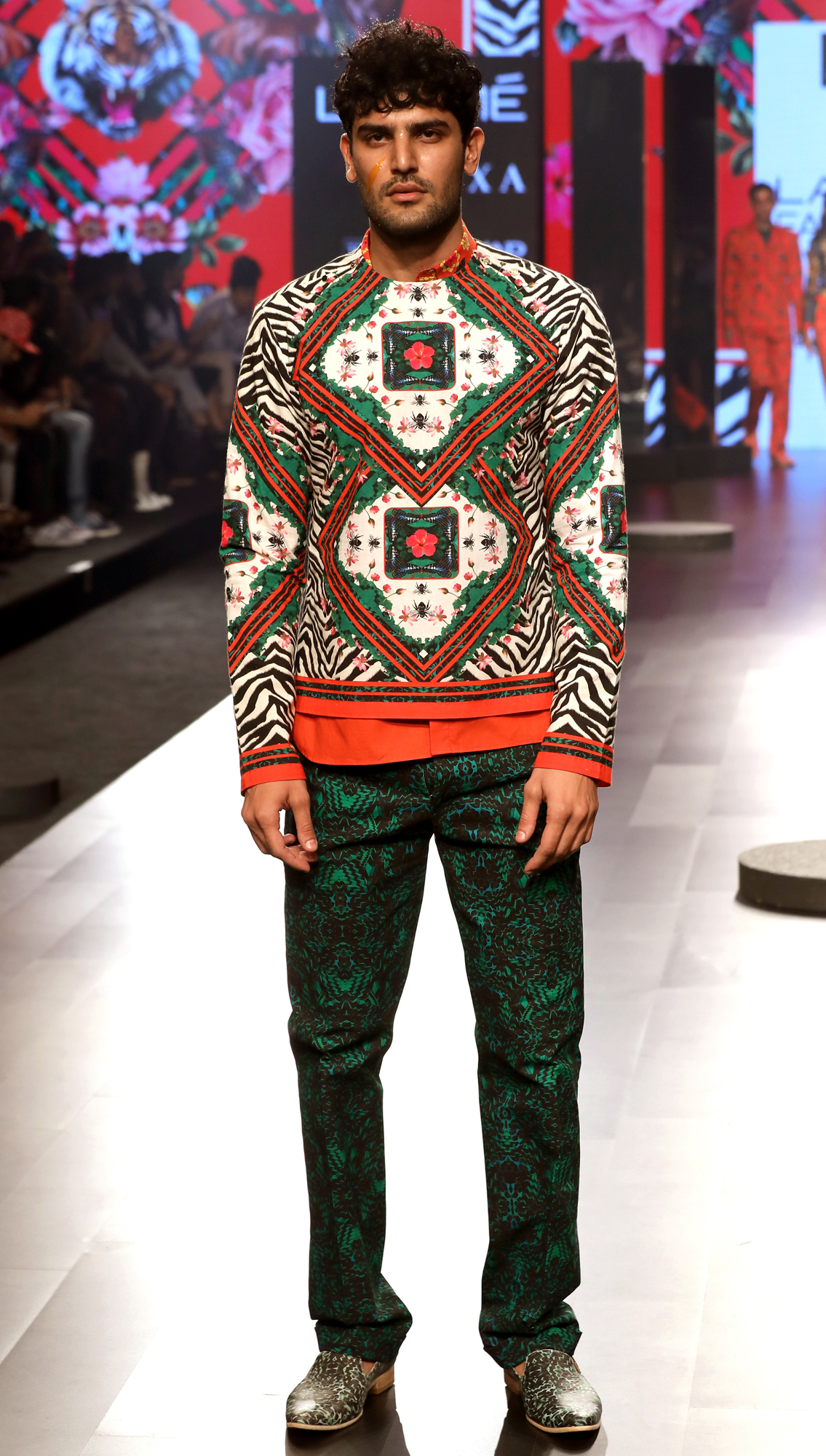 Safari Overshirt Greenland All-over Printed Pants