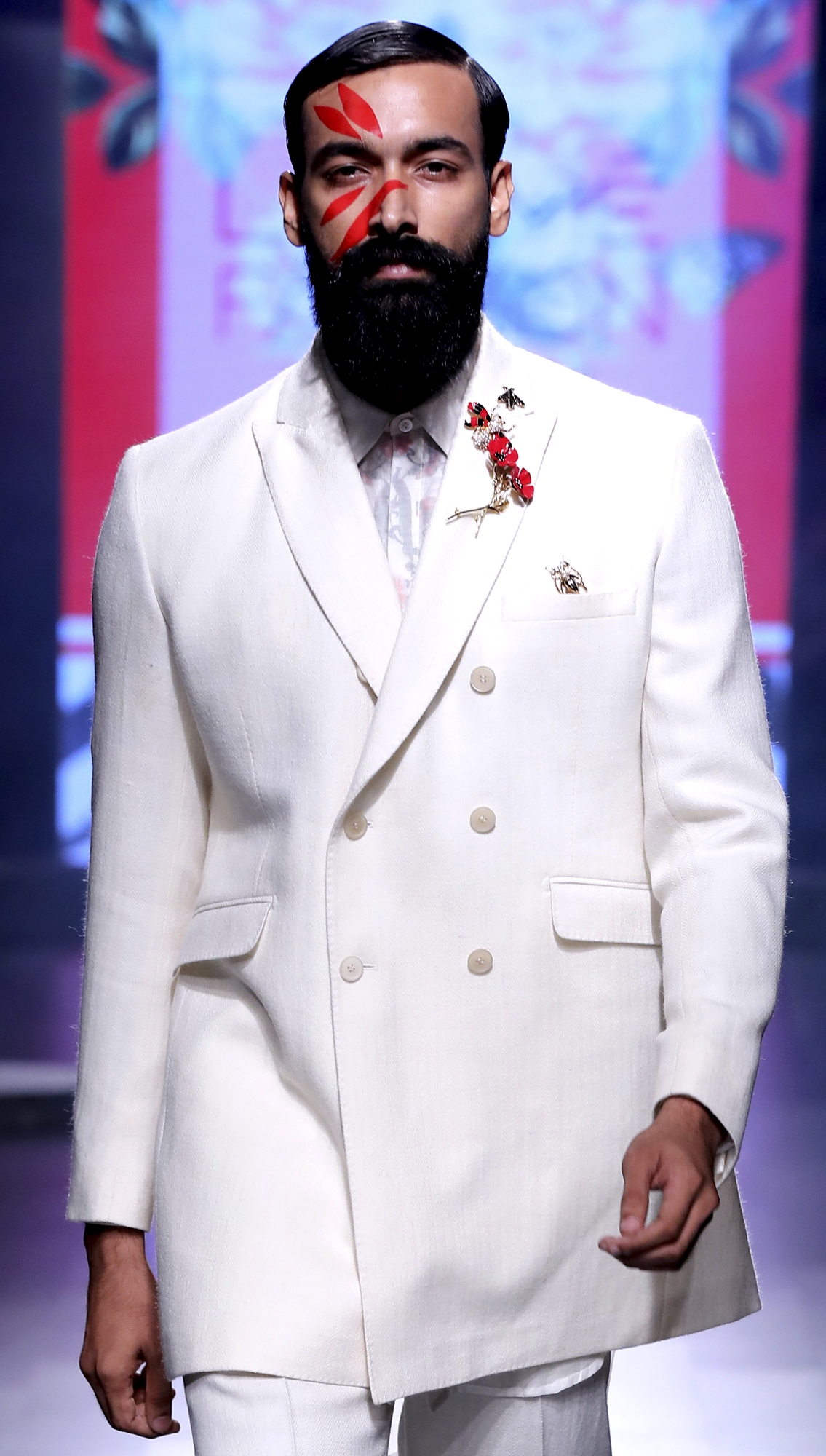 Singha Double Breasted Blazer Kazi Trousers