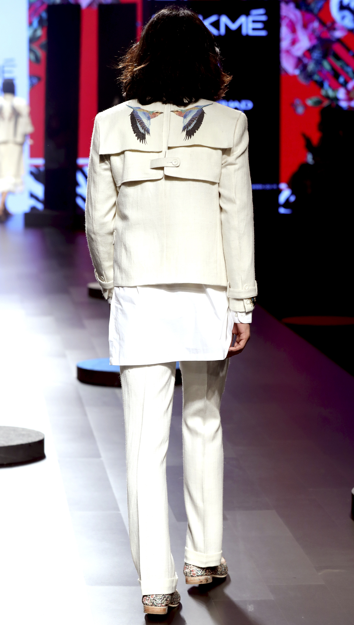 Corbett Crop Blazer Kazi Trousers