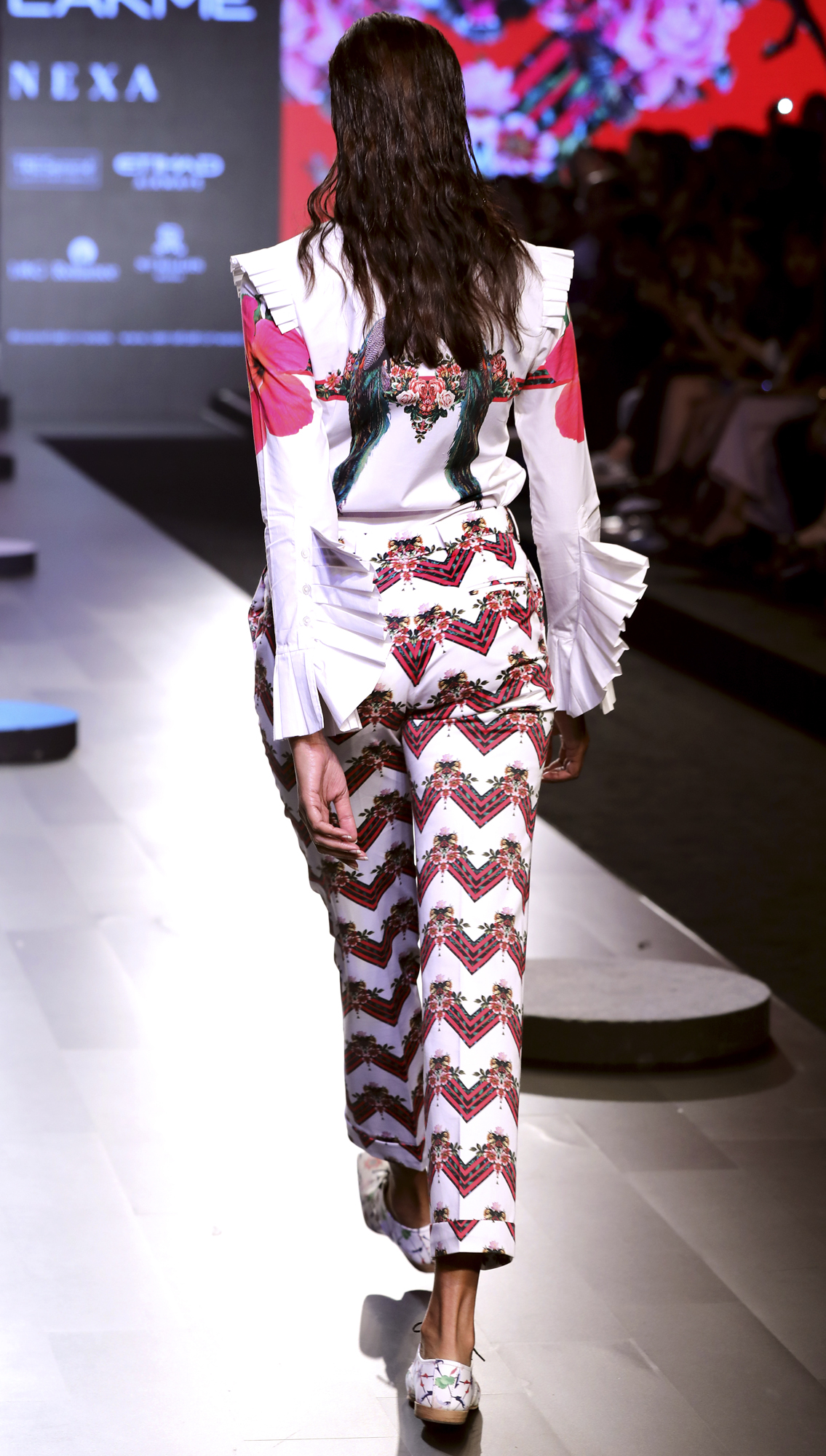 Panthera Shirtdress and Leo Chevron Printed Pants