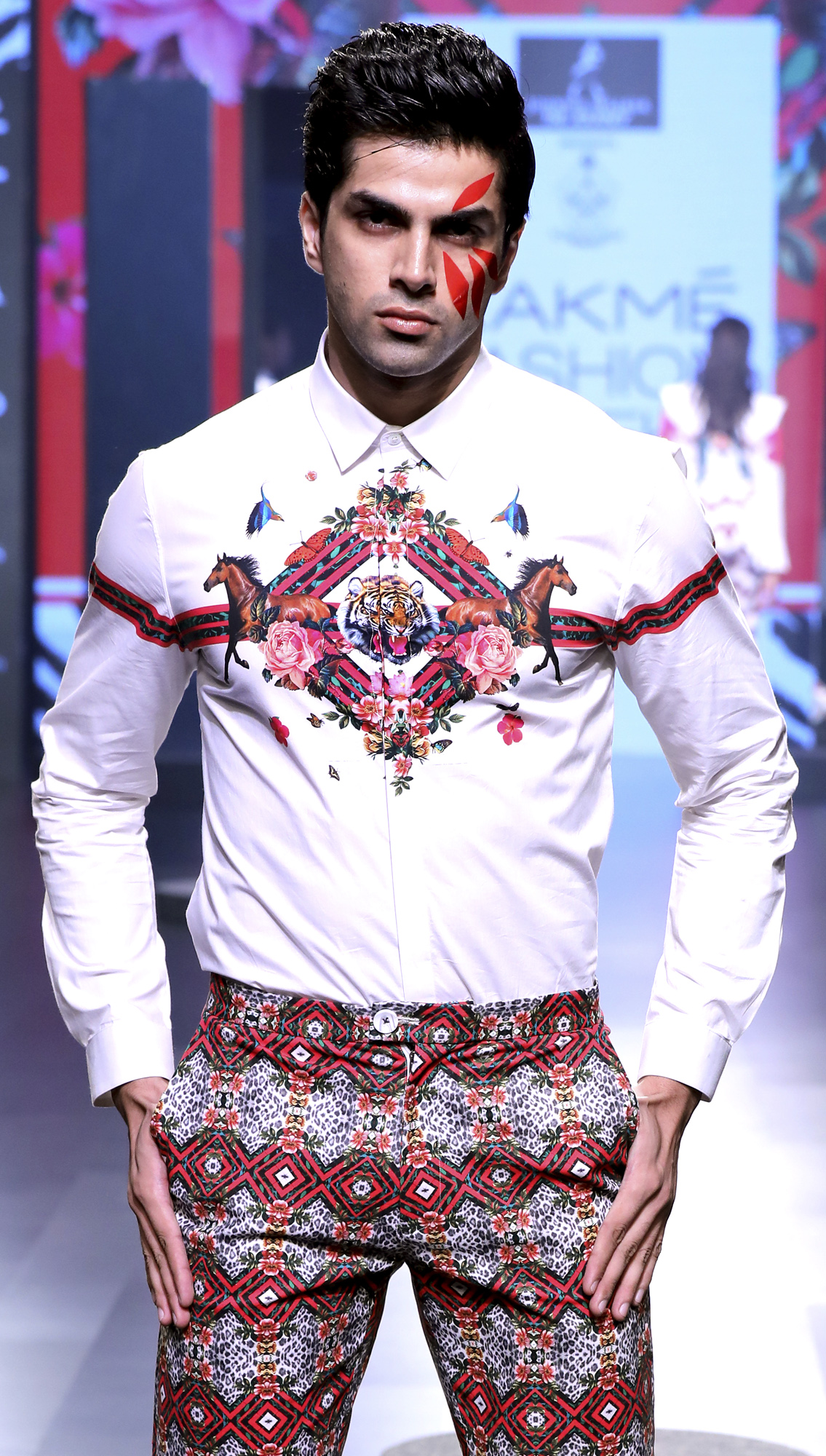 Ranthambore Signature Printed Shirt Leopard Printed Trousers