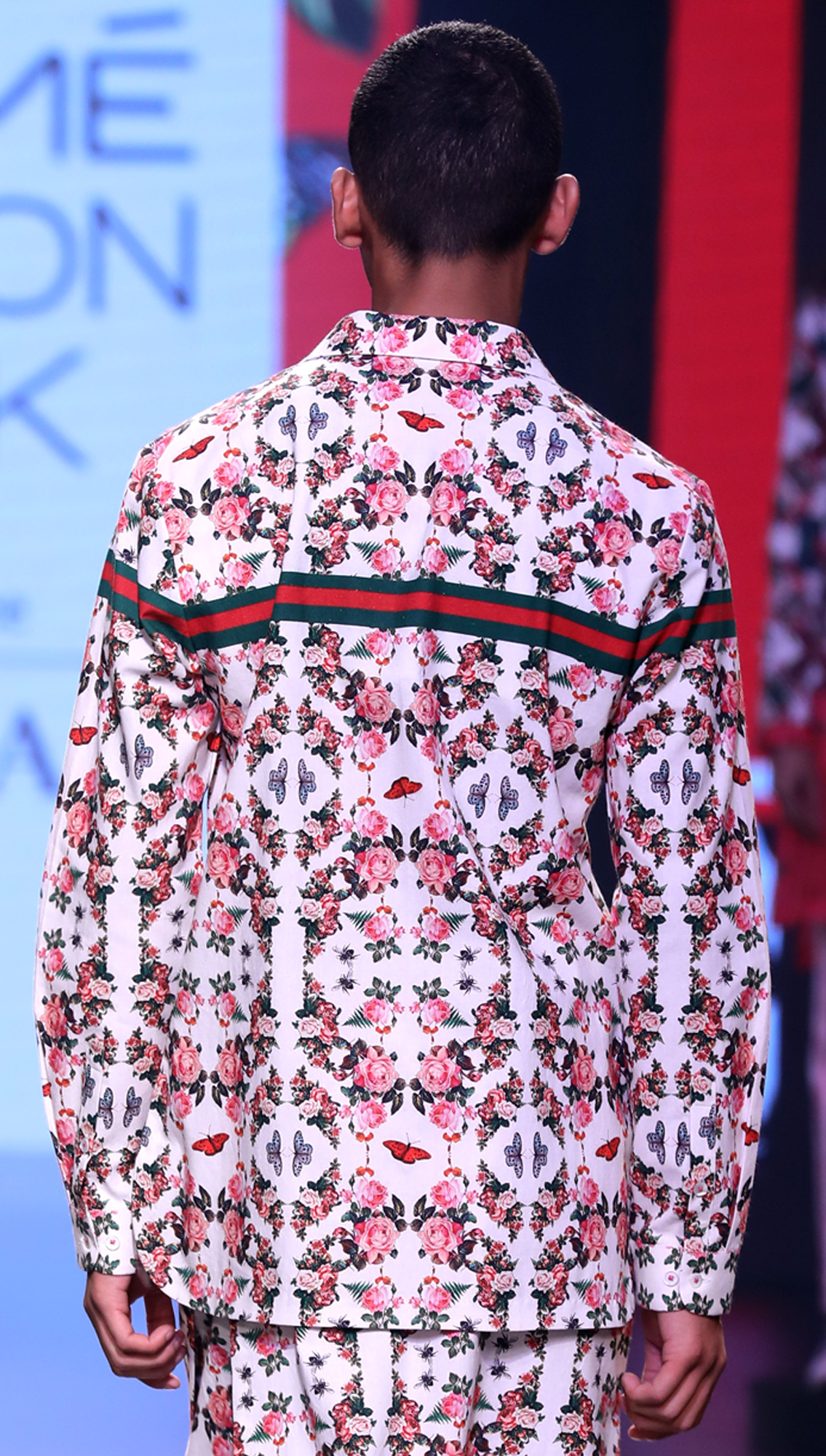 Peehan Cotton Shirt Hyena Printed Pants