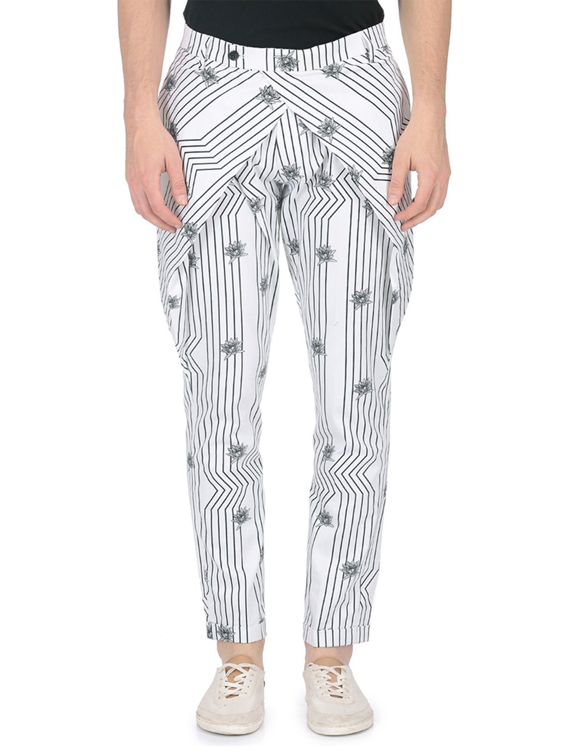 BW Trouser in Fu-Hua Print