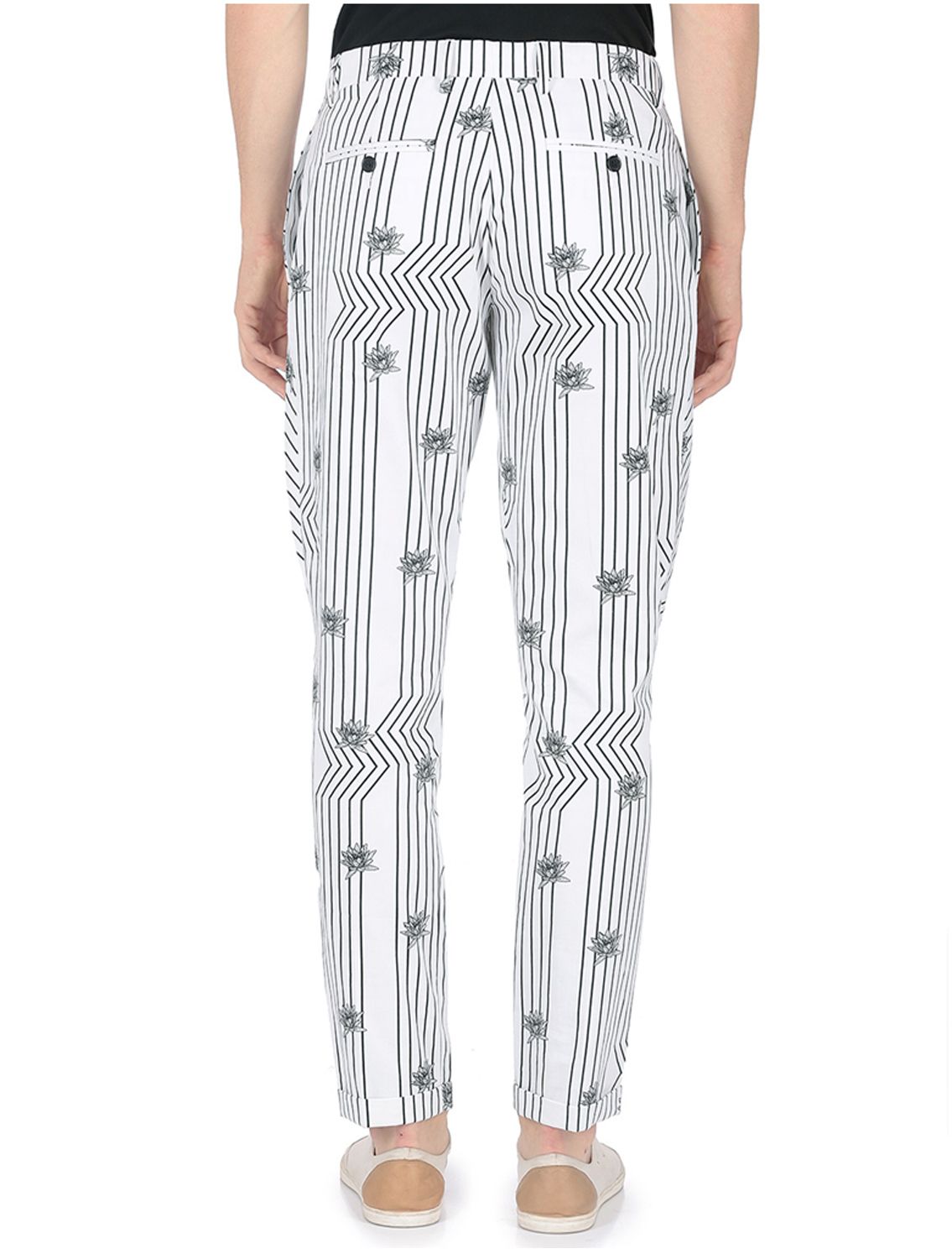 BW Trouser in Fu-Hua Print