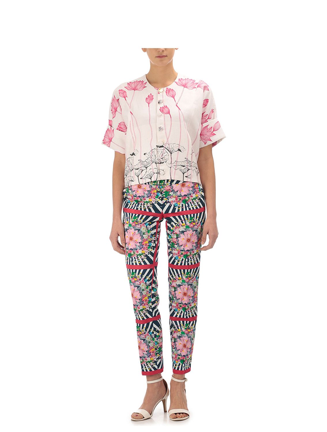 Kank Rumaal Printed Pants