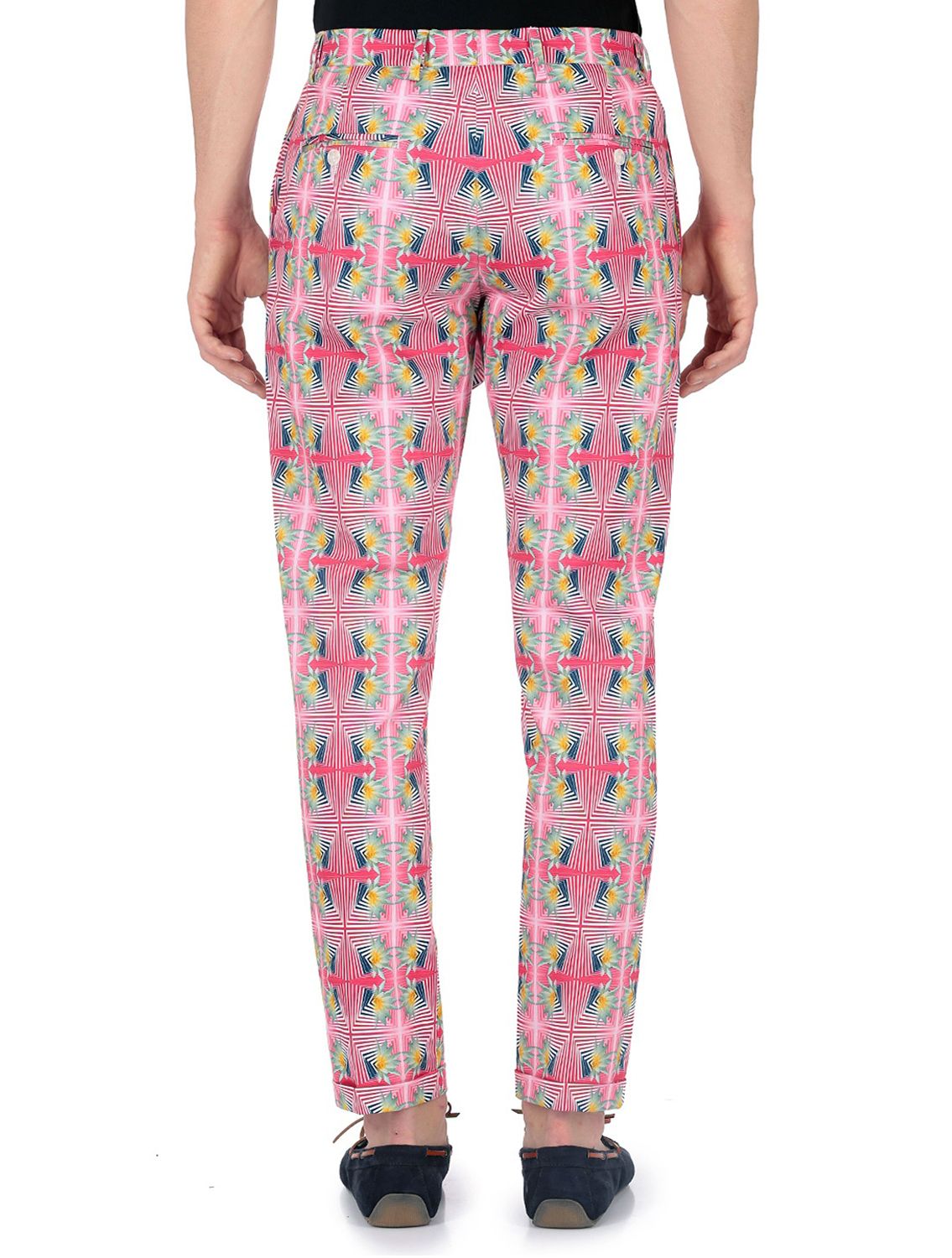 Wrap Trouser in Kaleido Pushkar Print