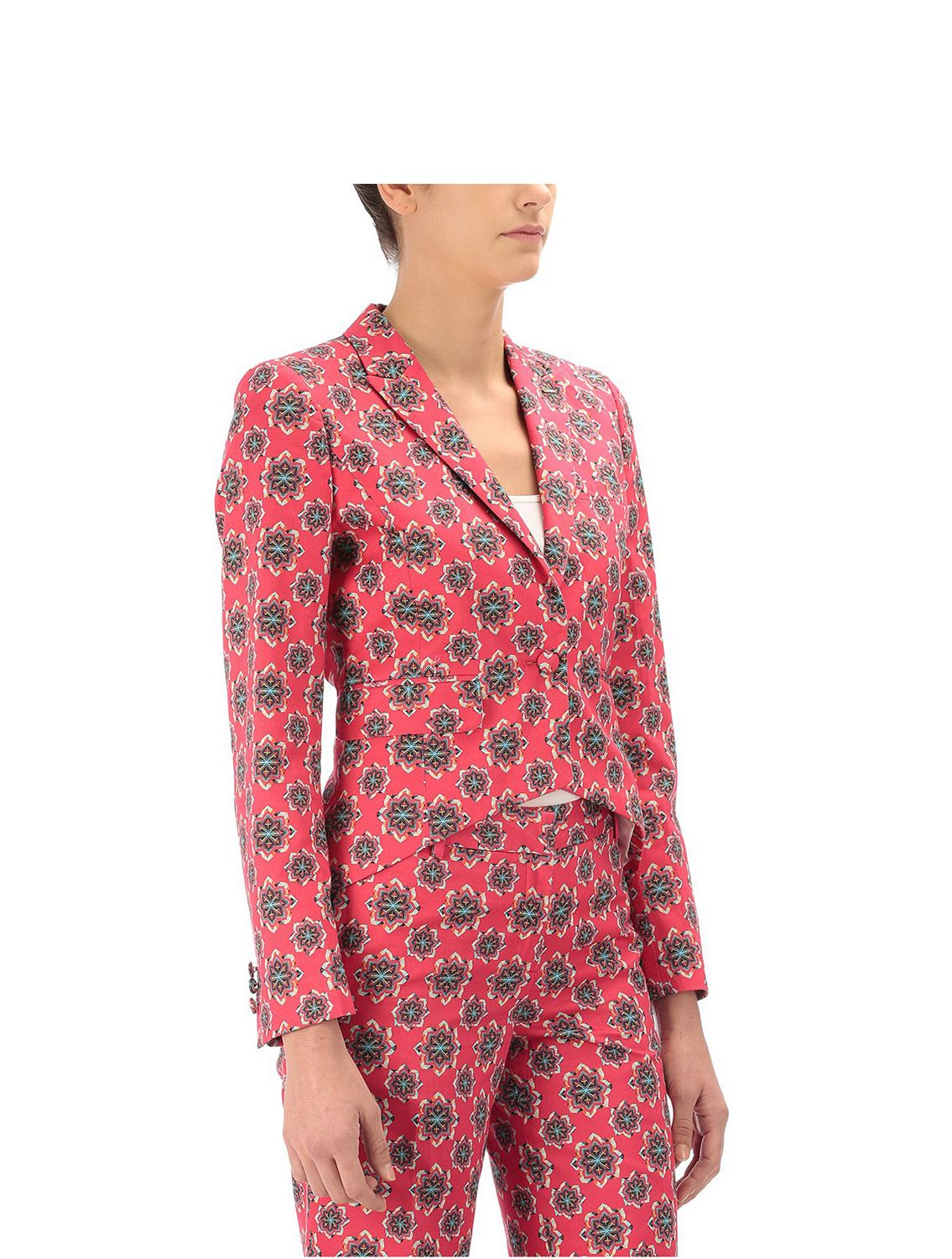 Xena Crop Blazer Side