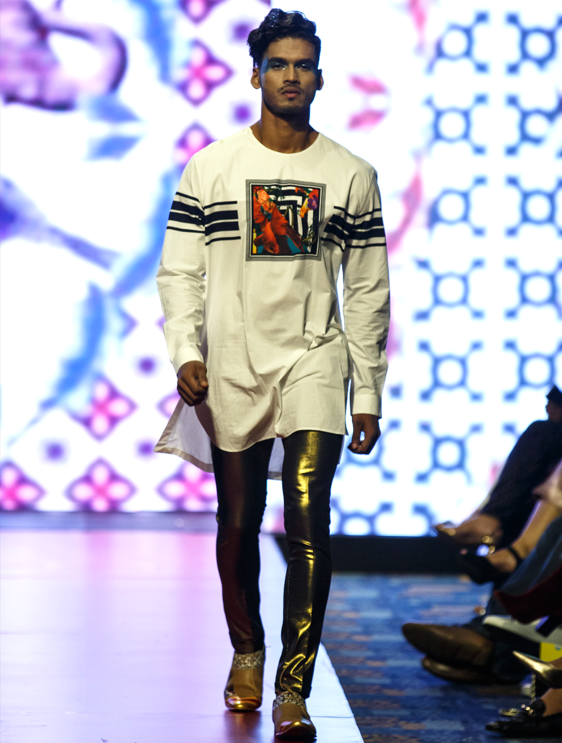 Jones White Signature Kurta Runway