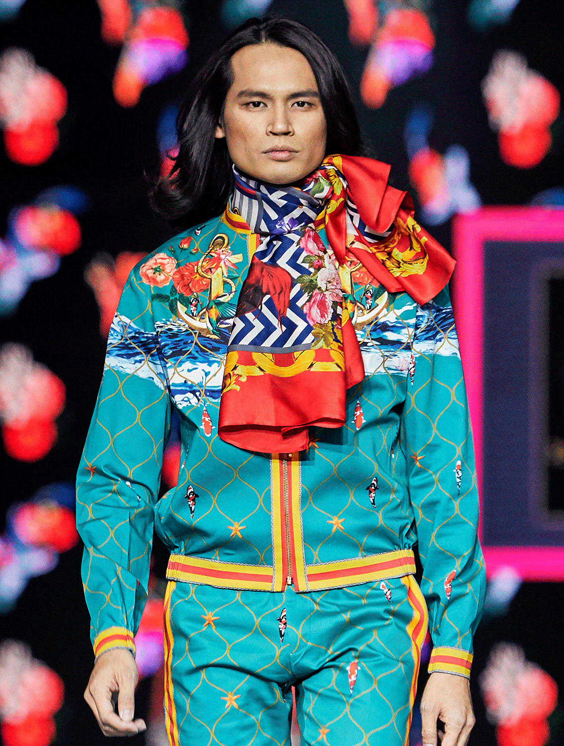 Fisher Aqua Green Bomber Jacket