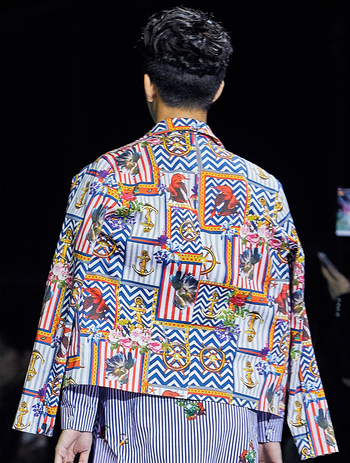 Noah All-over Printed Biker Jacket