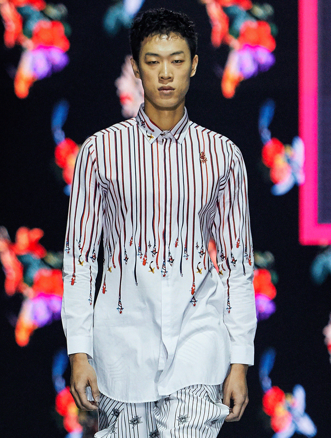 Caspian Falling Fish Shirt