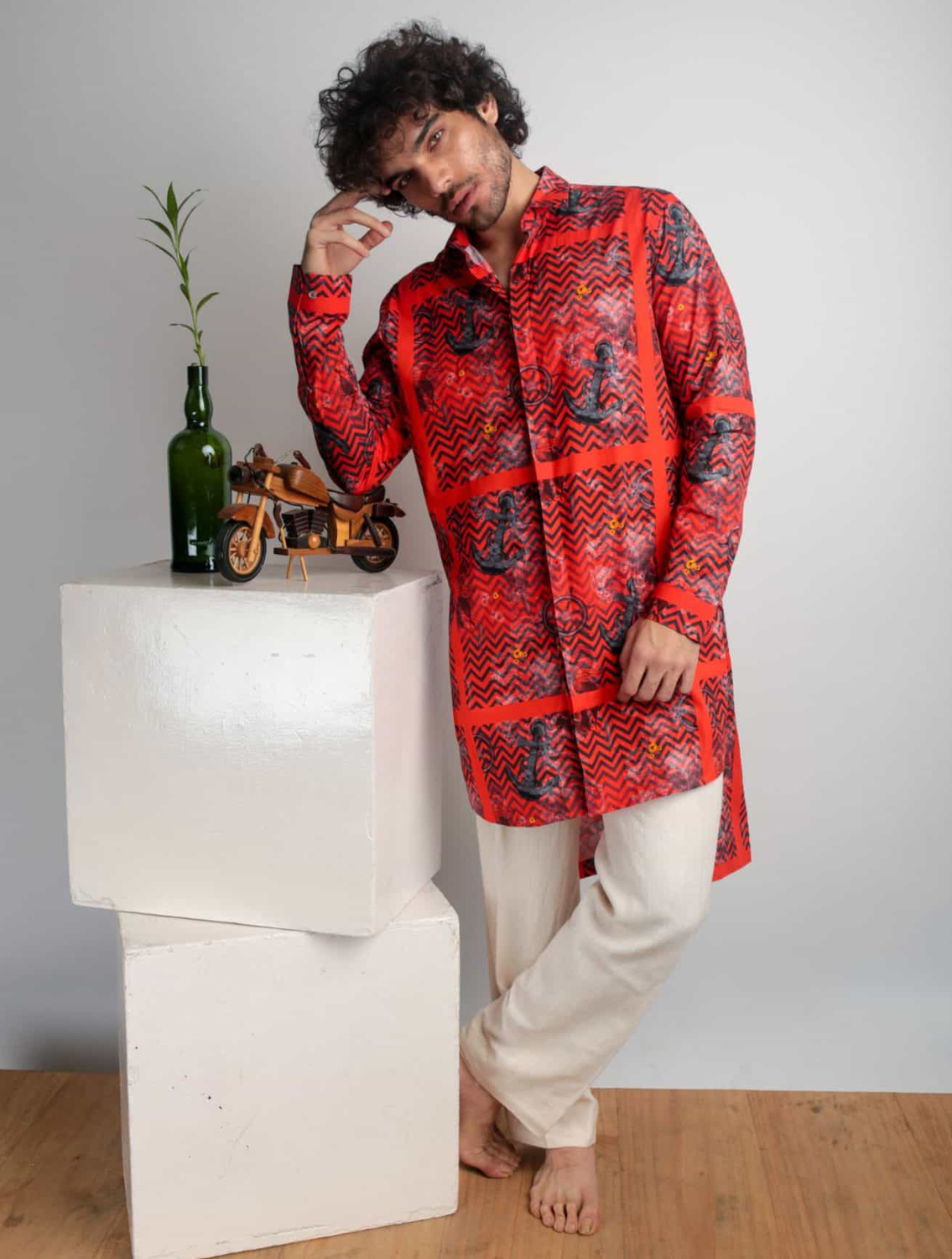 Oberoi All-Over Printed Shirt