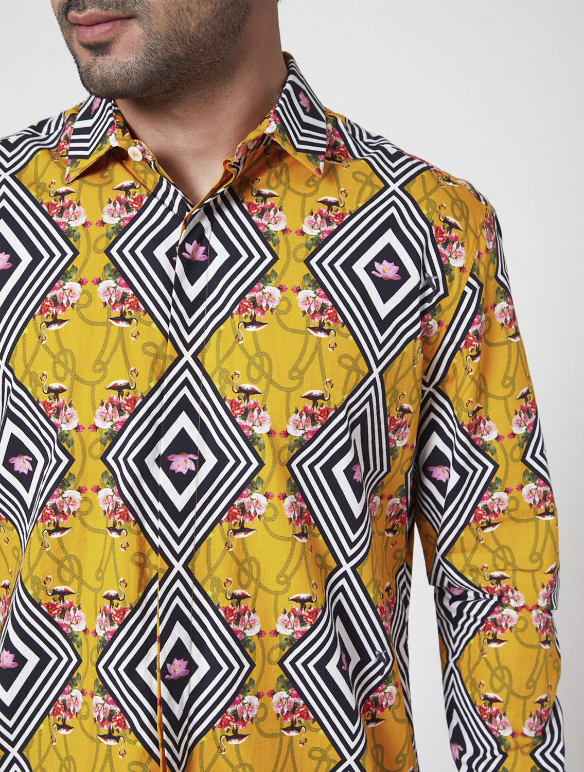 Diagon Luxe Cotton Shirt Zoom