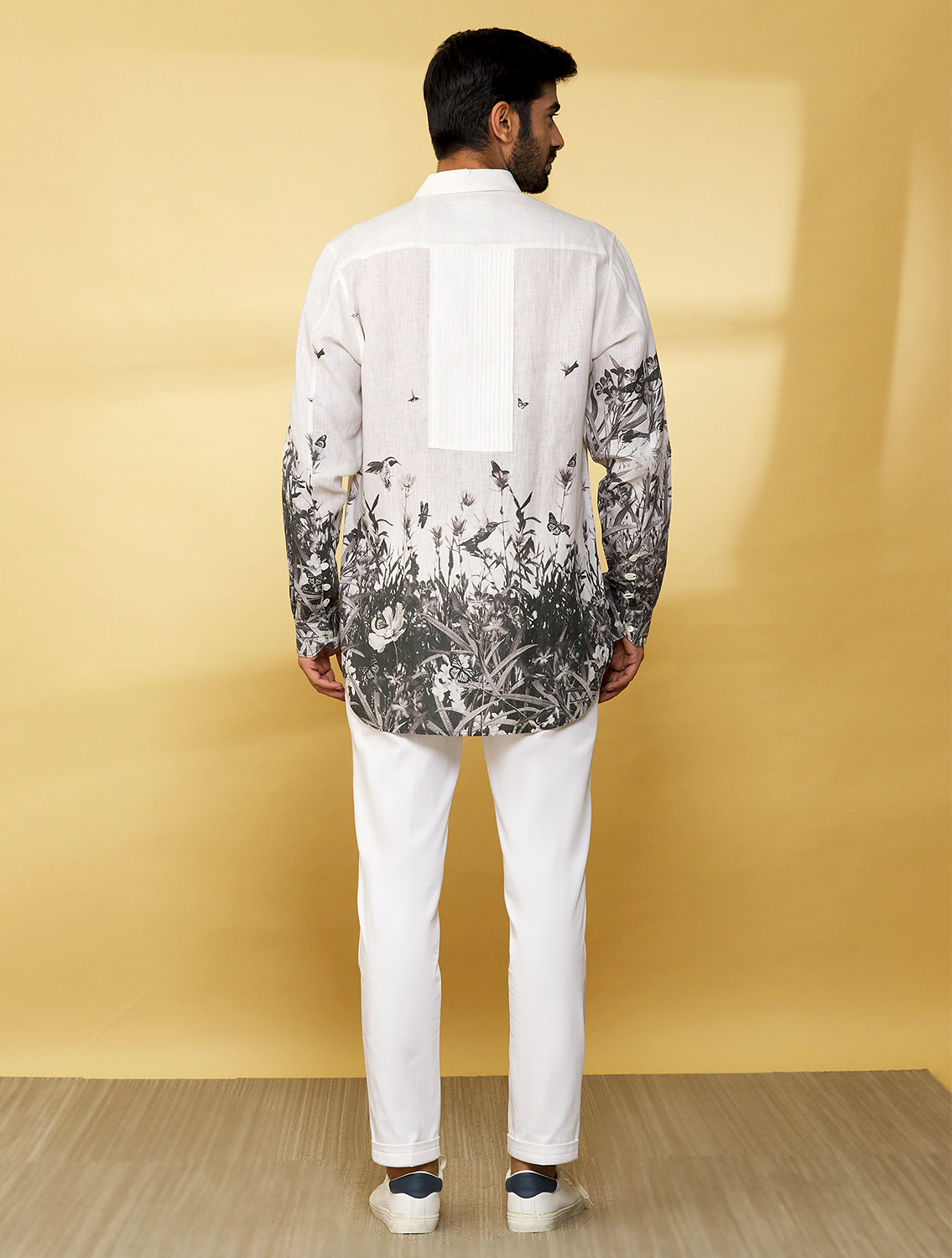 White Garden Linen Shirt