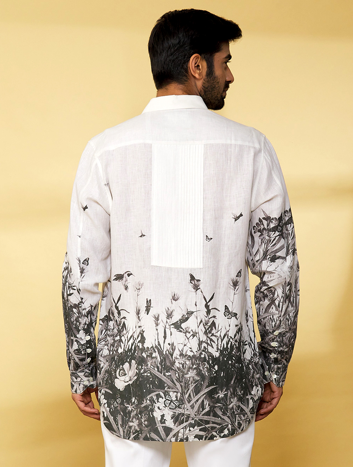 White Garden Linen Shirt