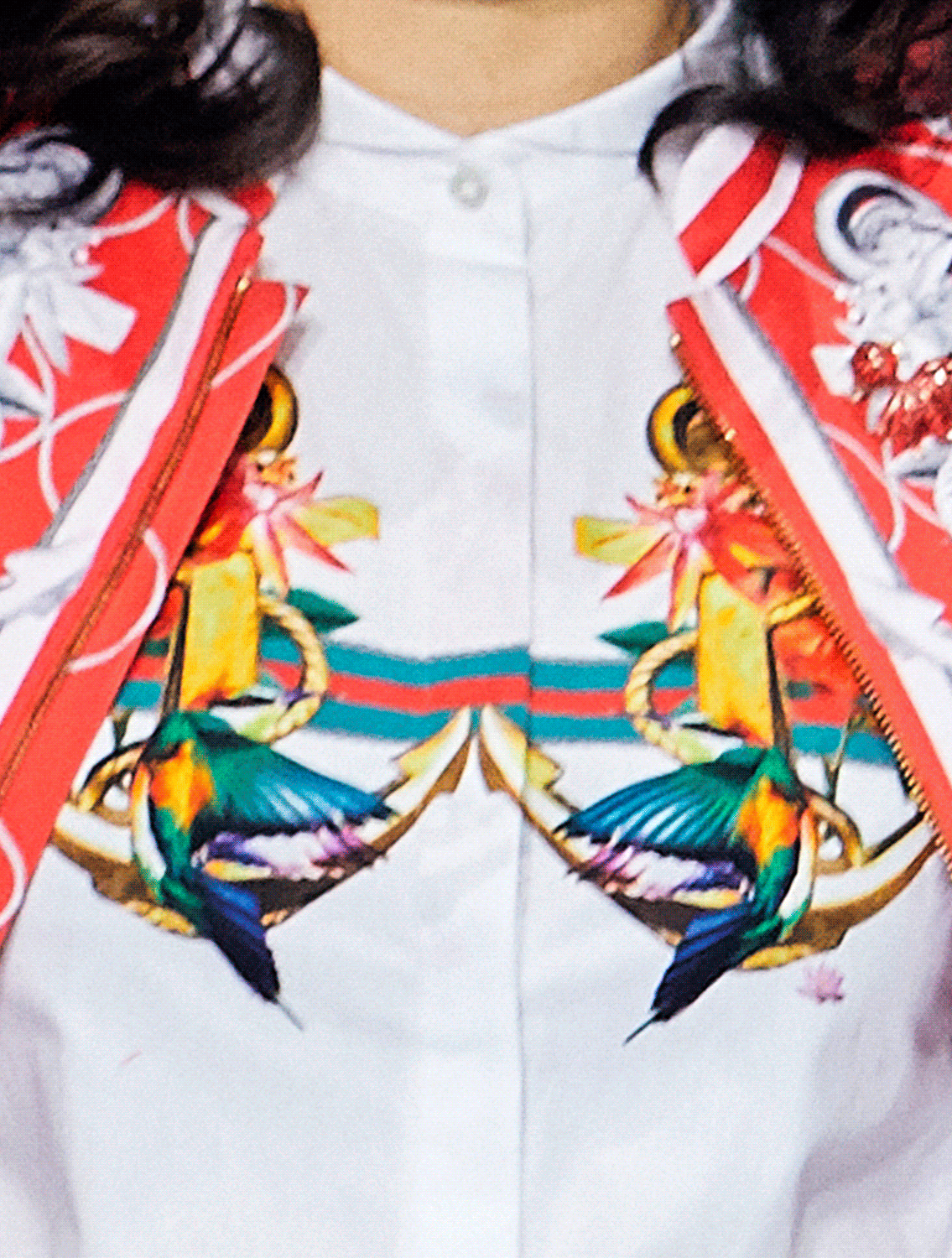 Eldoris Engineered Print Shirt Zoom