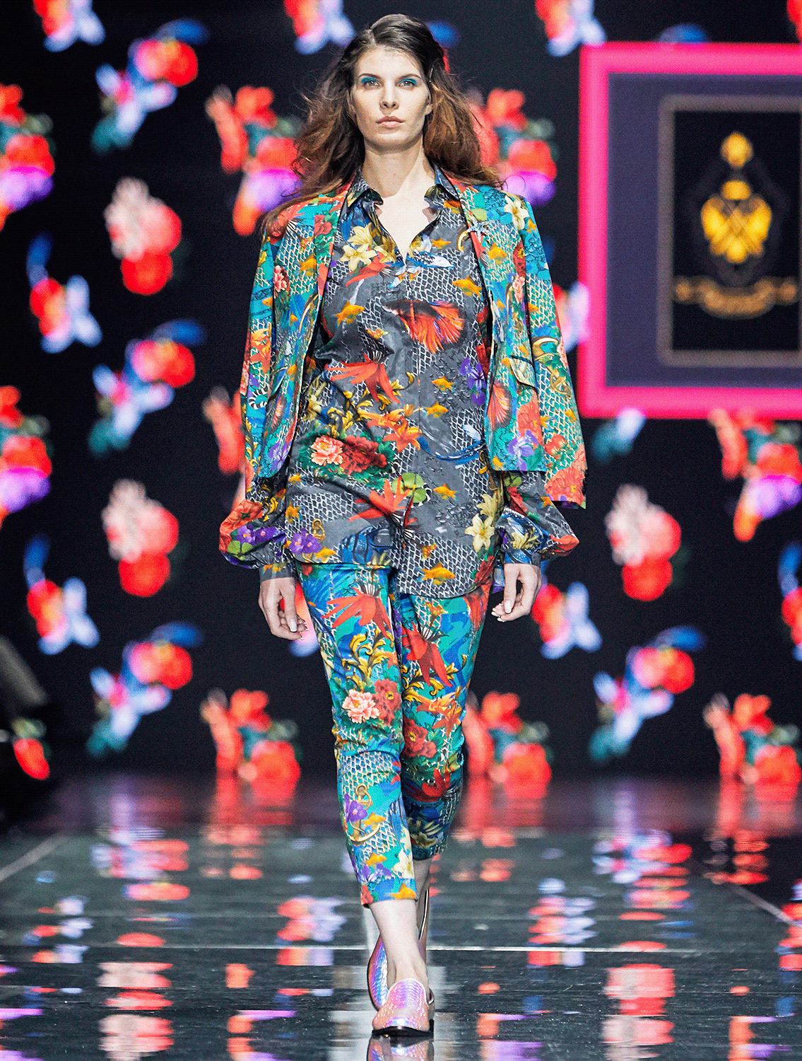 Bali Printed Pants Runway