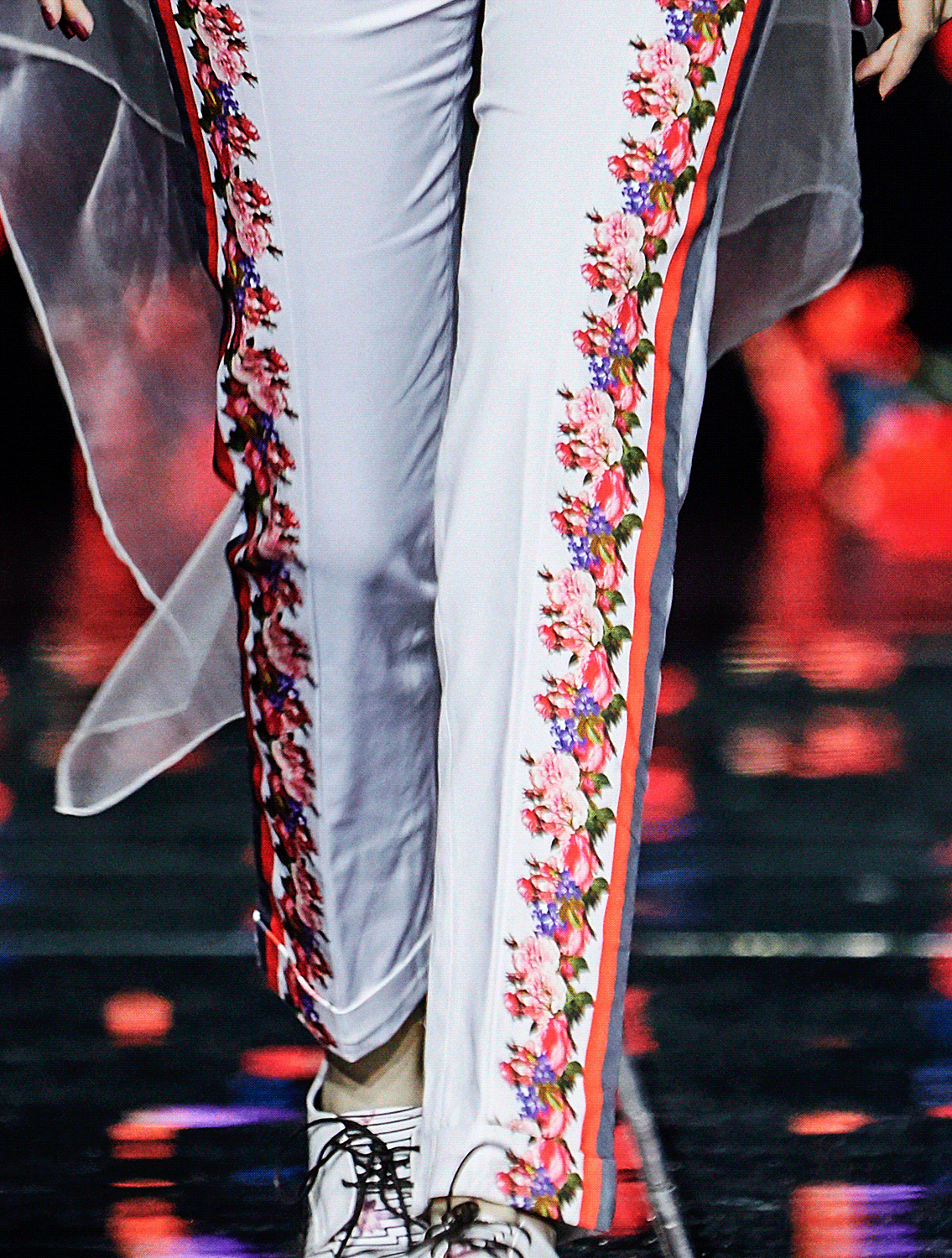 Atlantic Side Striped Pants Zoom