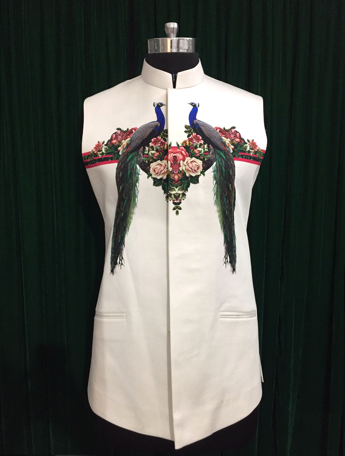Peacock Tiger Waistcoat