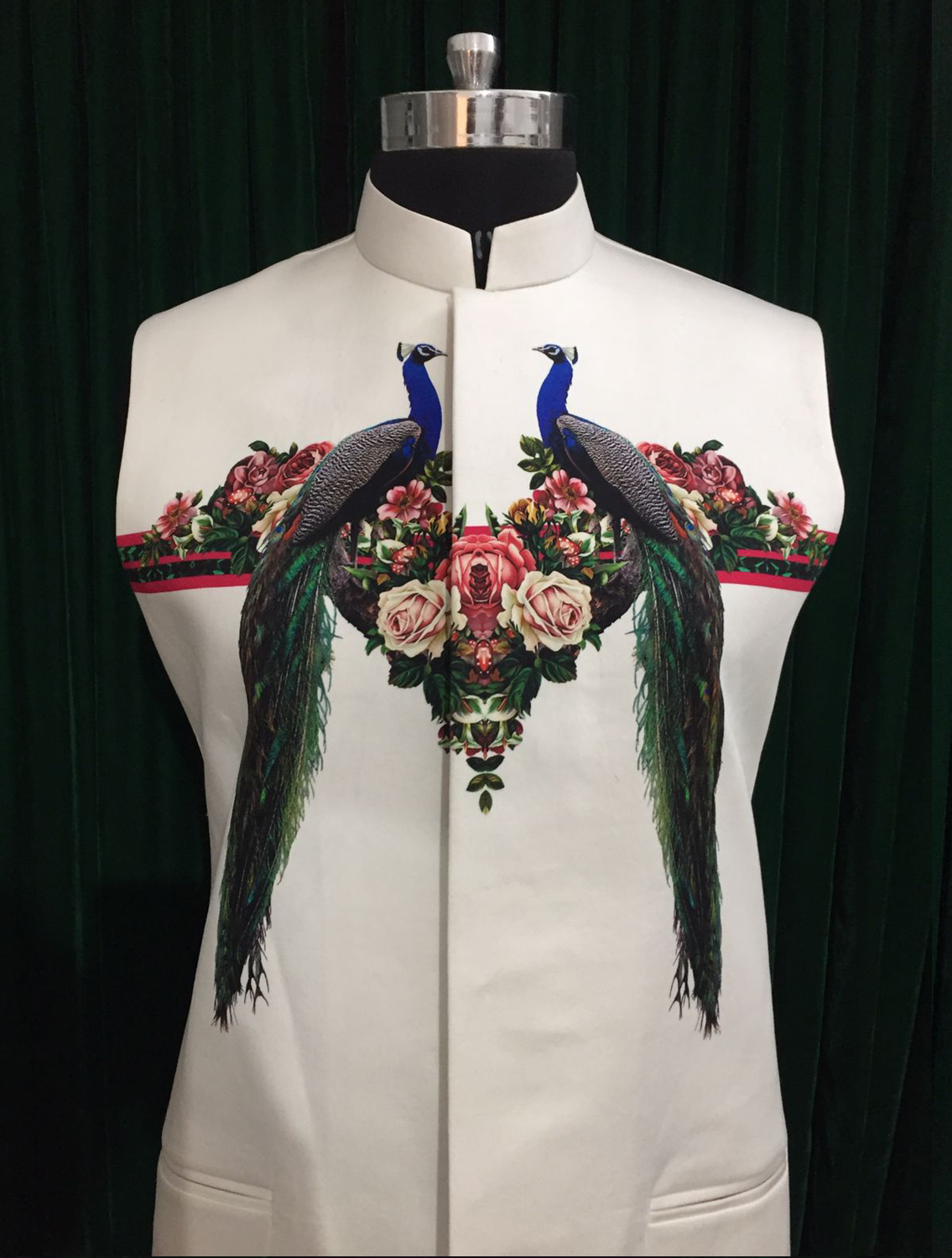 Peacock Tiger Waistcoat