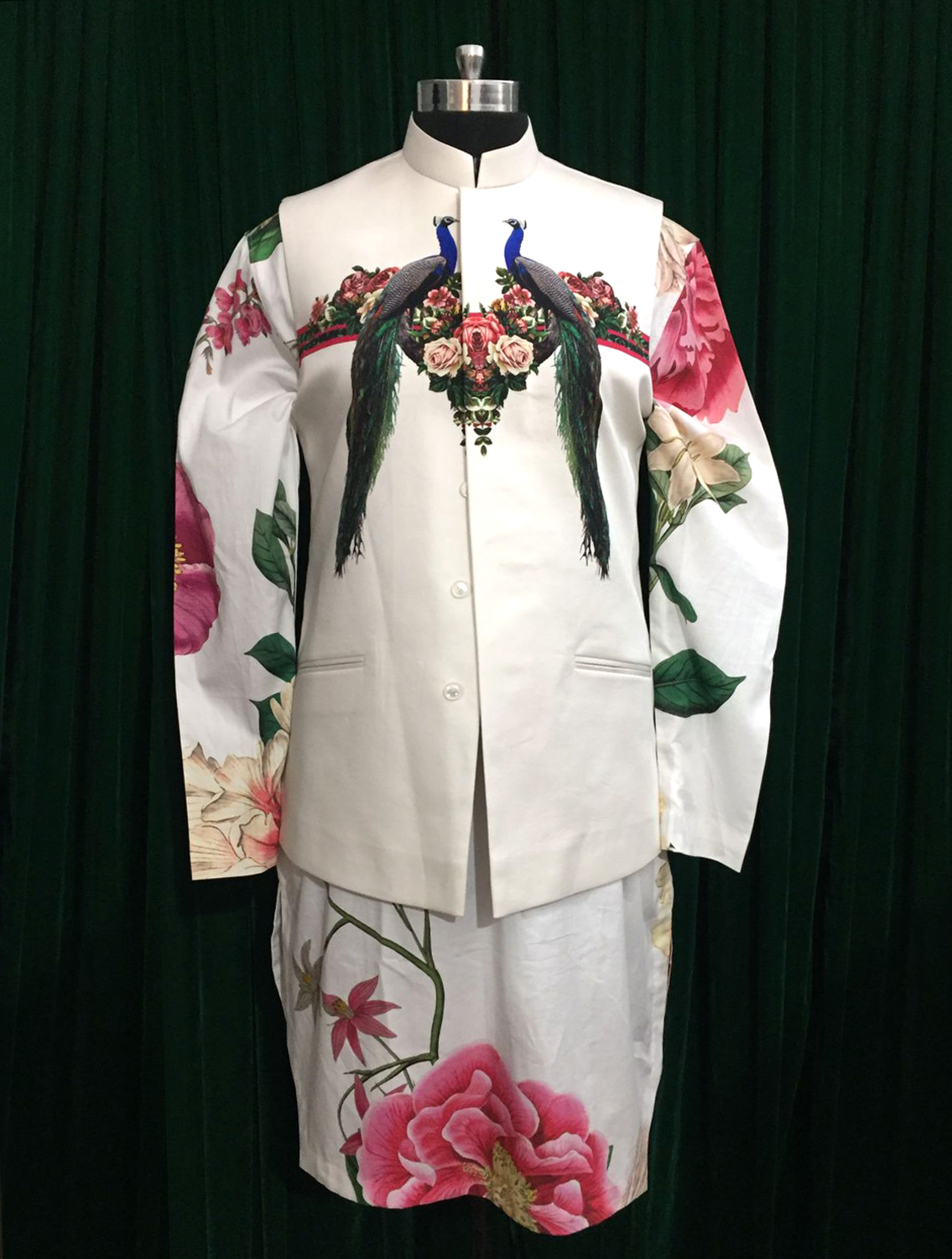 Peacock Tiger Waistcoat