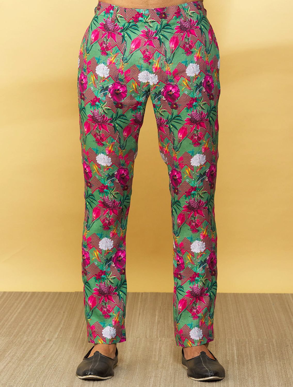 Arya Printed Linen Pant