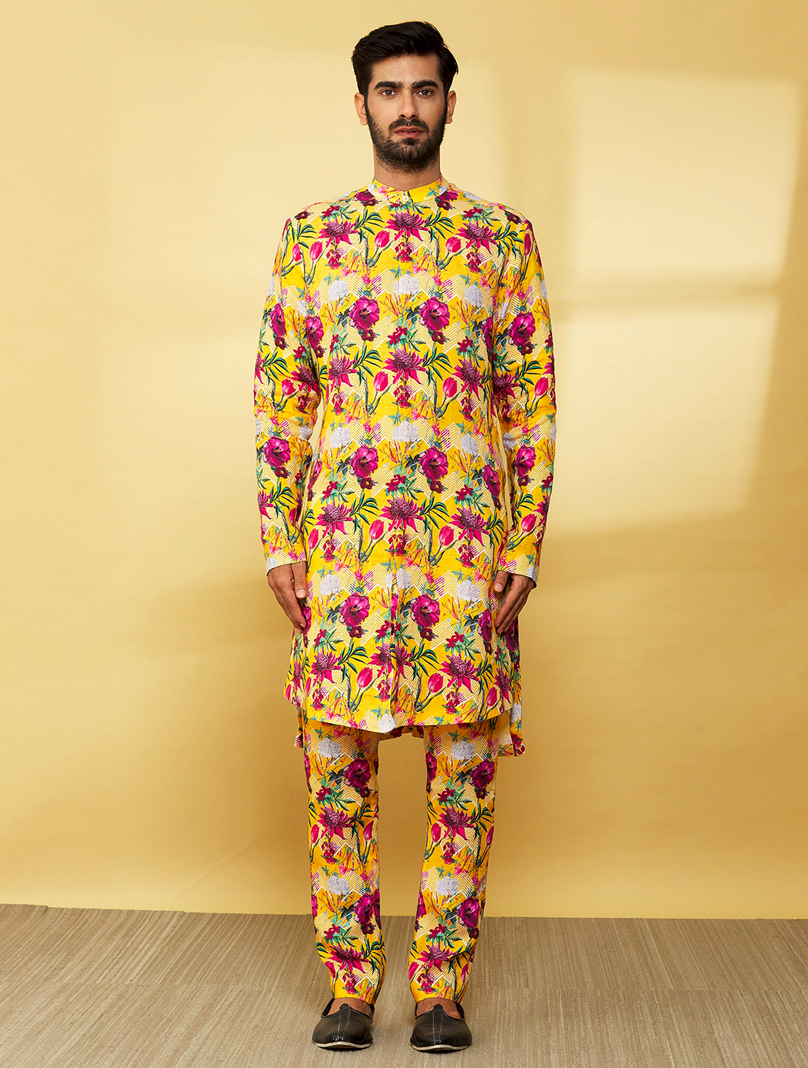 Arhaan Linen Kurta Pant Set