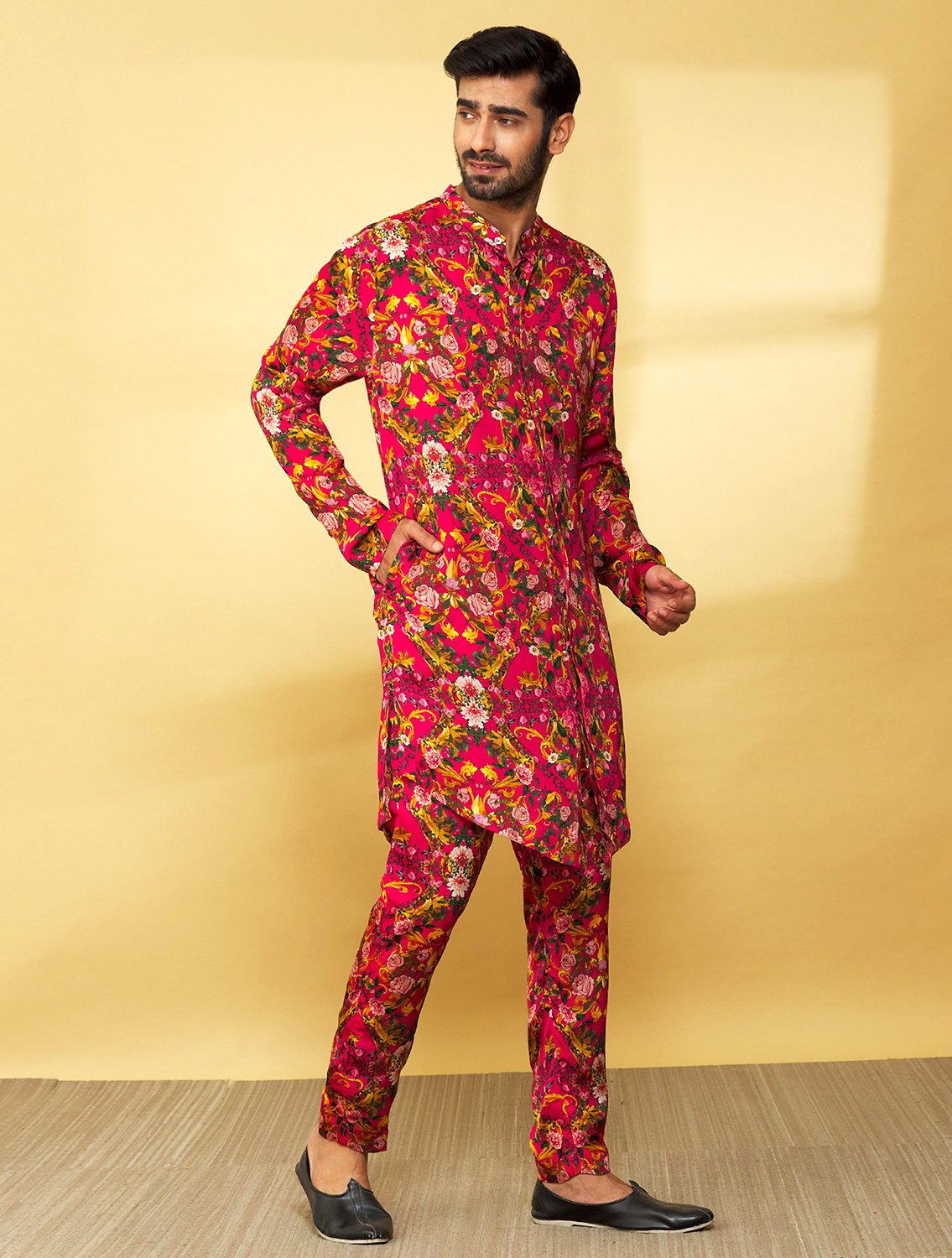 Gulistan Silk Kurta Set