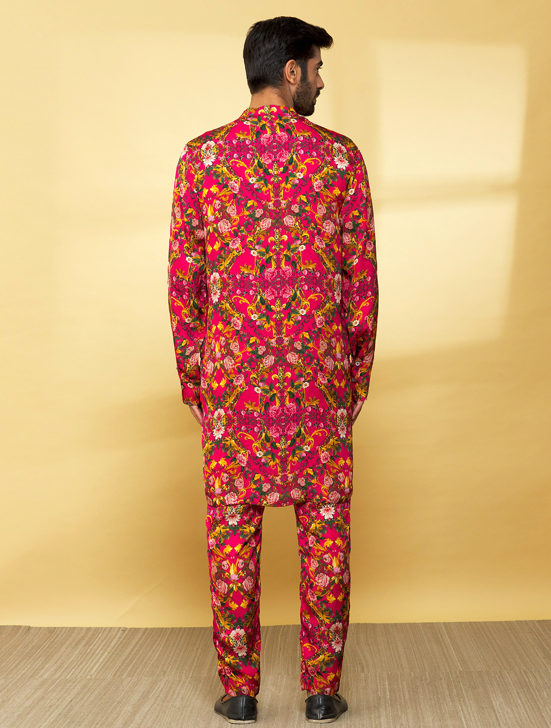 Gulistan Printed Silk KurtaPant