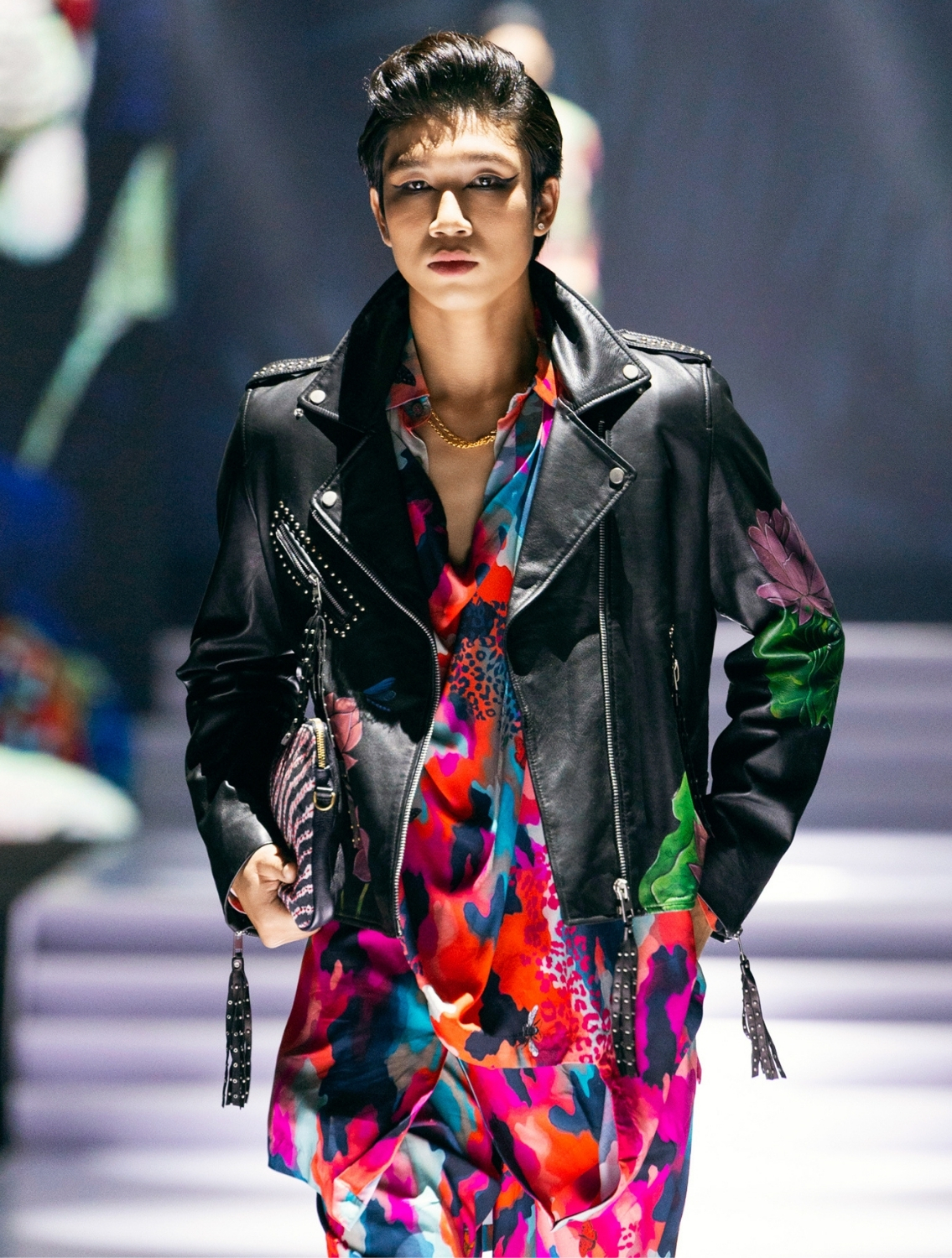 Leh Cowl Printed Coord Set