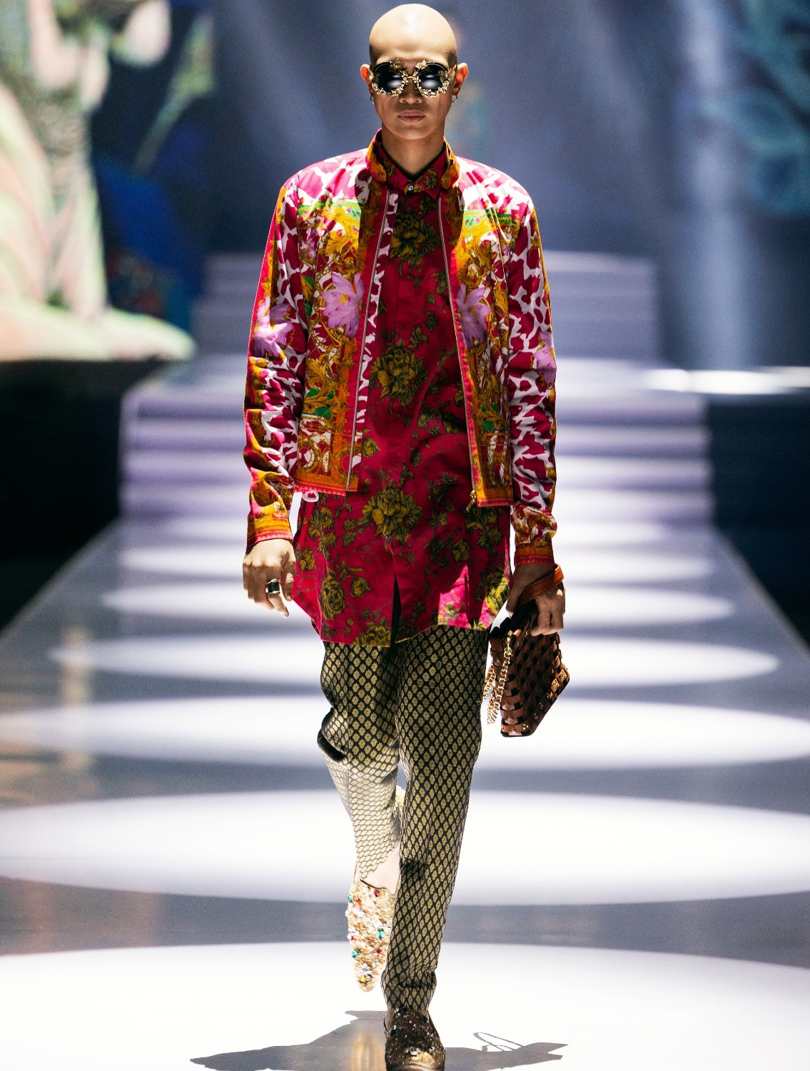 Gillard Engineered Printed Bomber Jacket