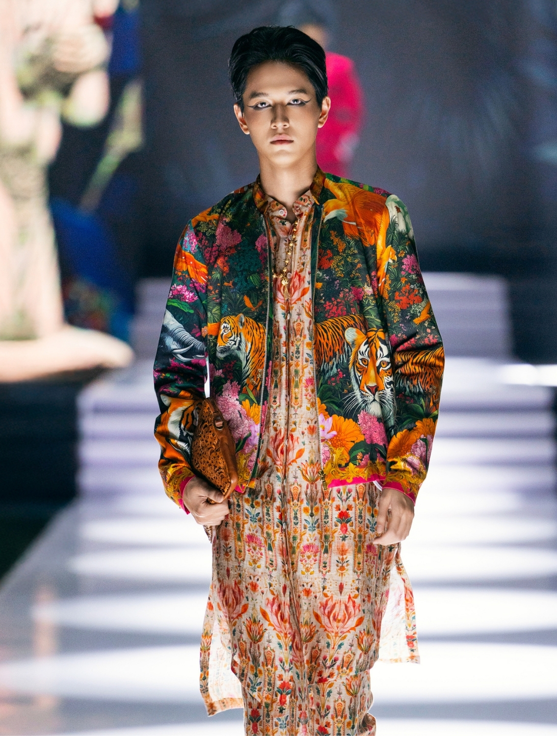 Stratus Engineered Printed Bomber Jacket