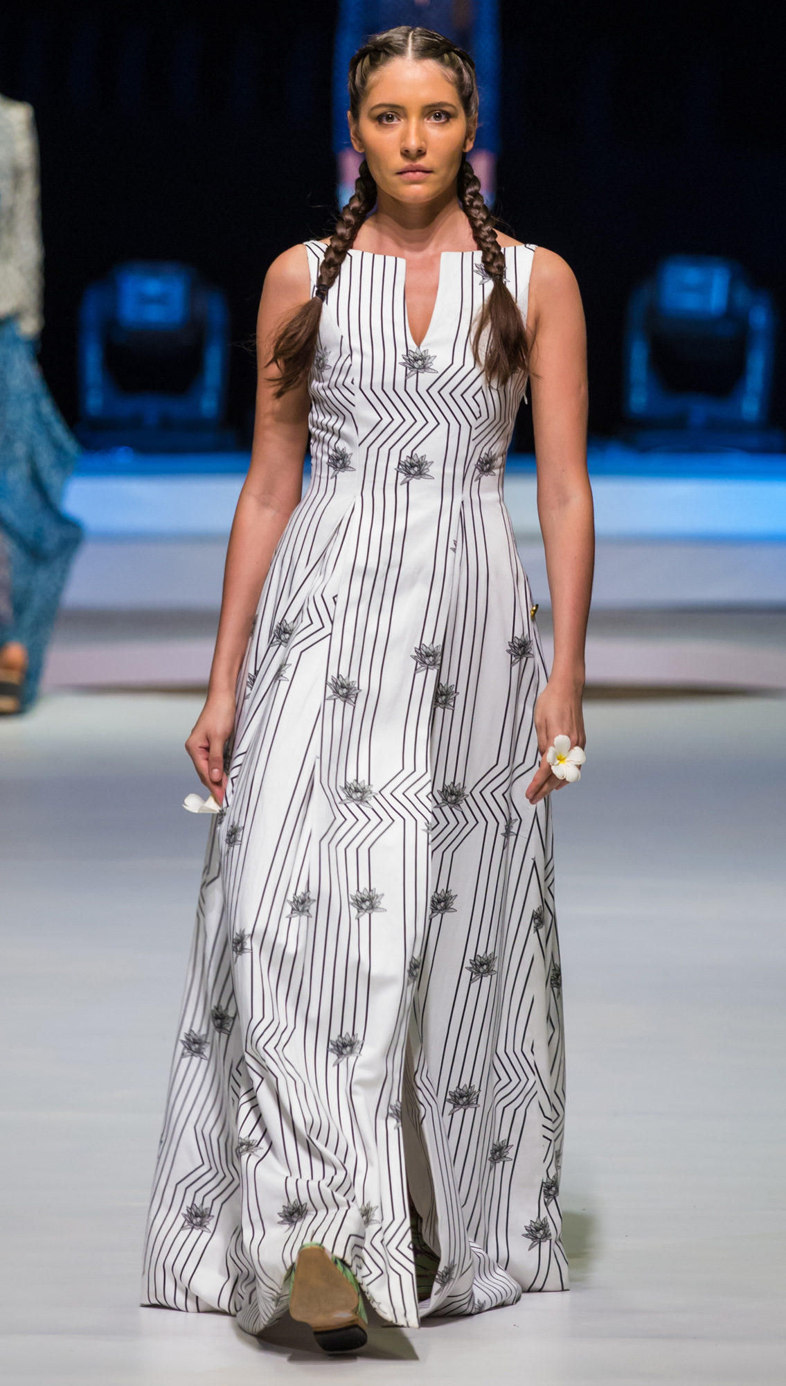 Fu-Hua Long Maxi Dress