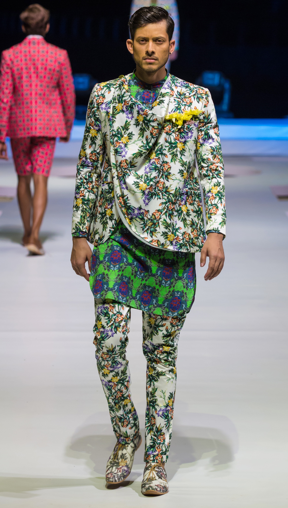 Minar Cowl Jacket Harmony Shirt Milne Trousers