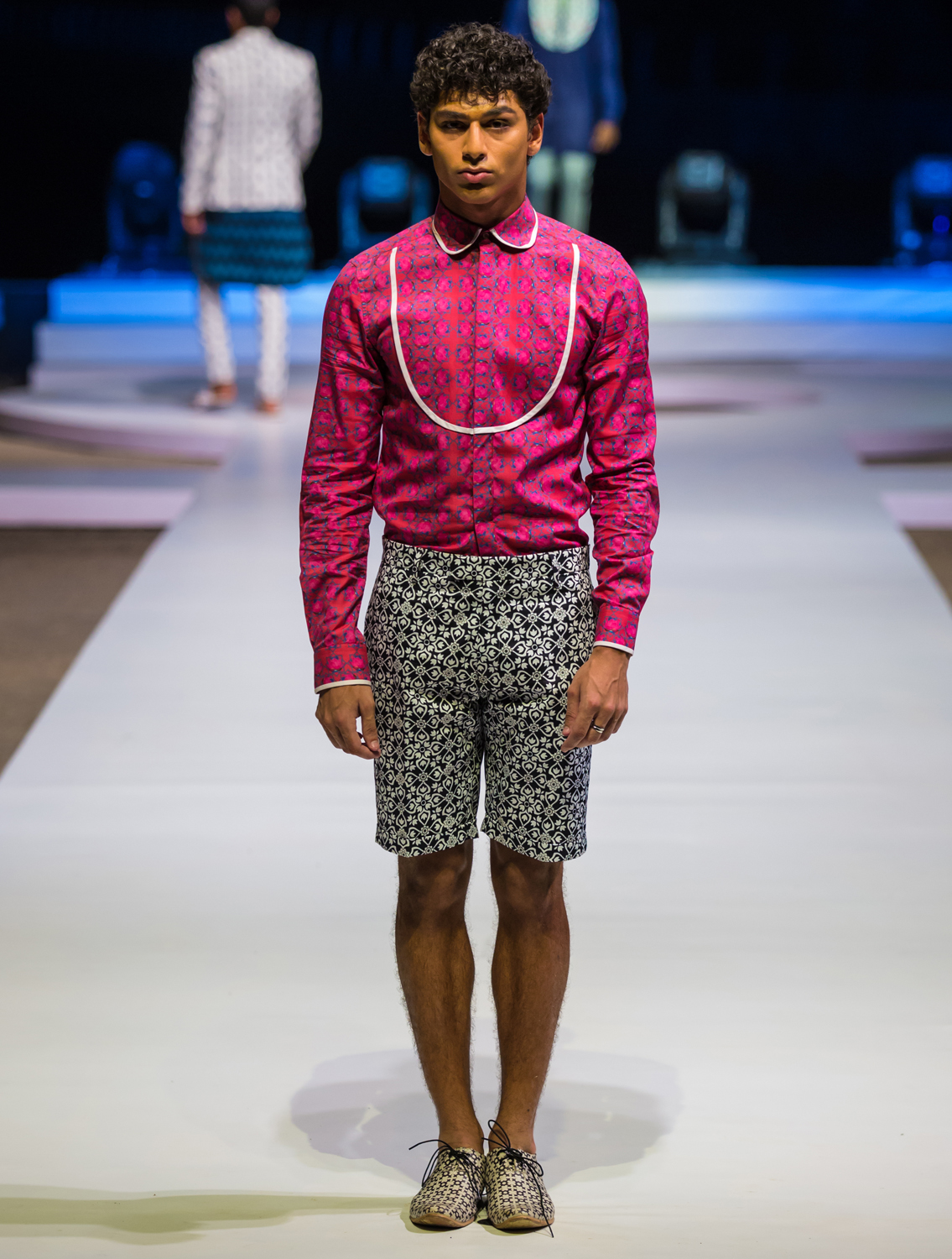 Carlton Printed Shorts Runway