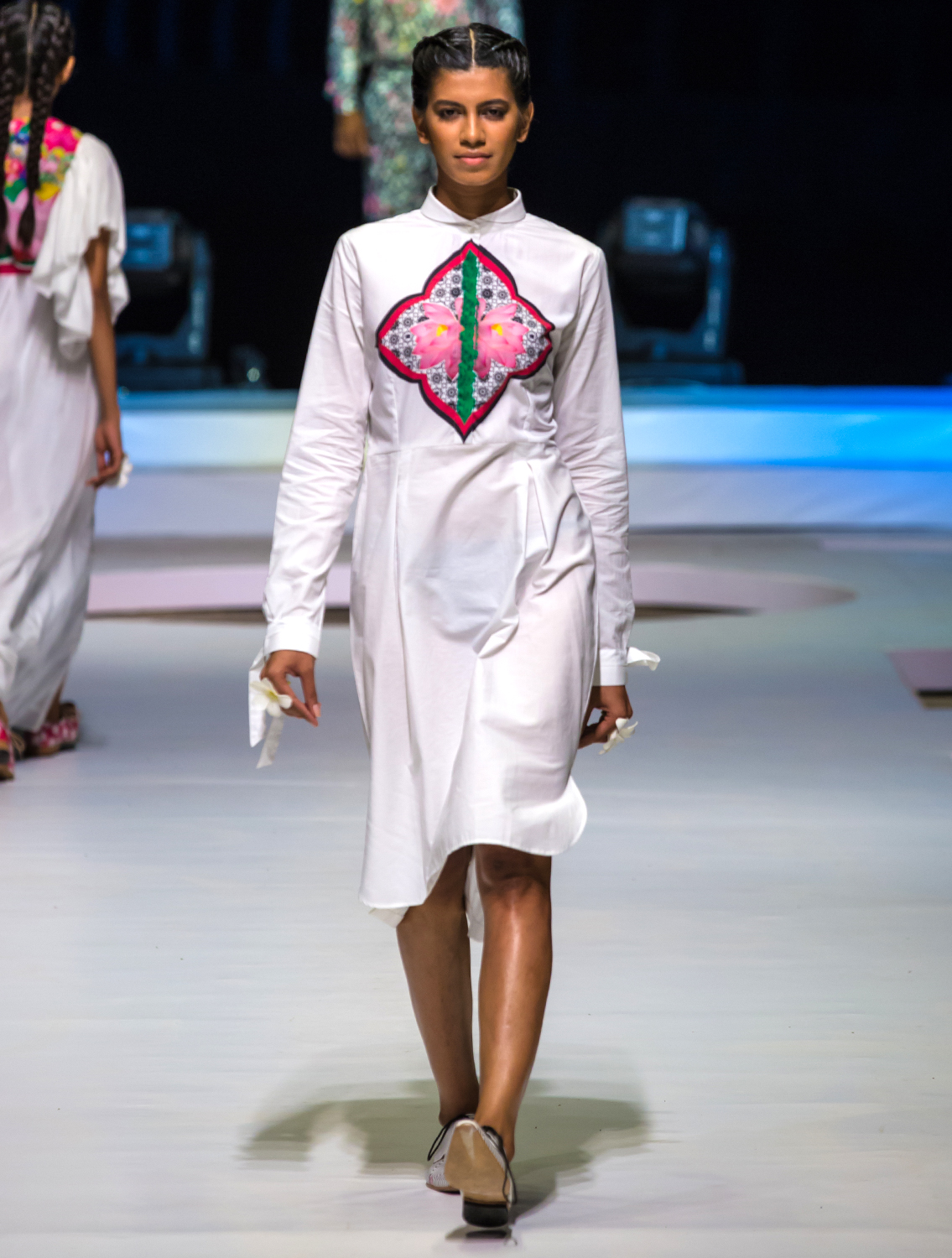 Rehah White ShirtDress