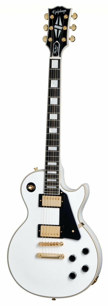 Epiphone Les Paul Custom in Alpine White