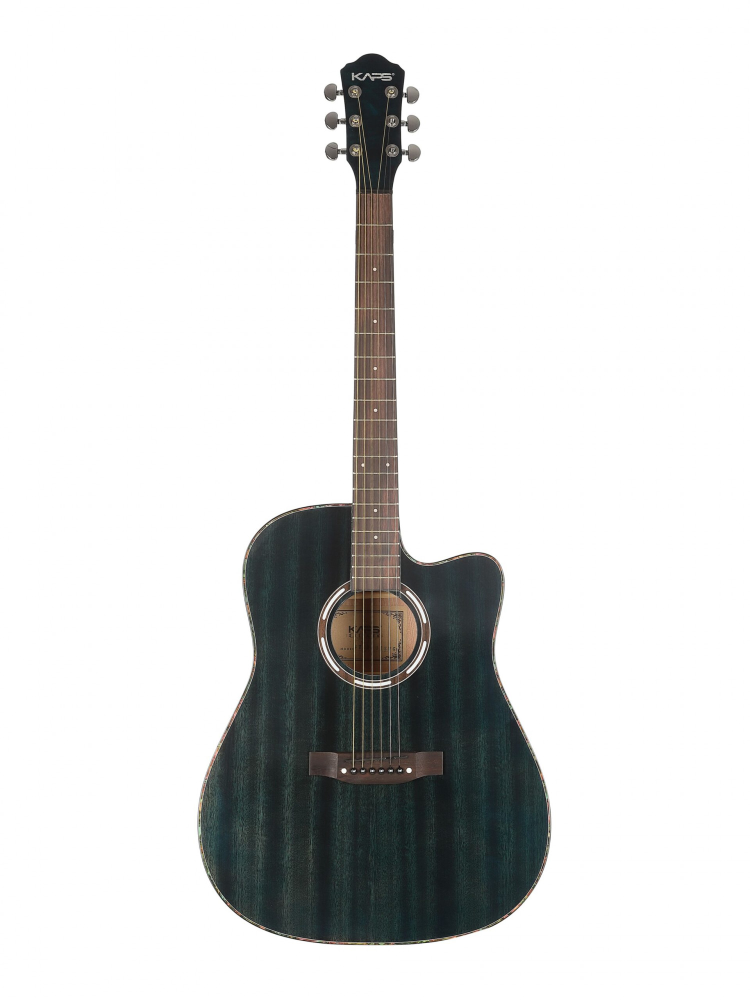 Kaps ST-1000CSW Semi Acoustic Guitar Green