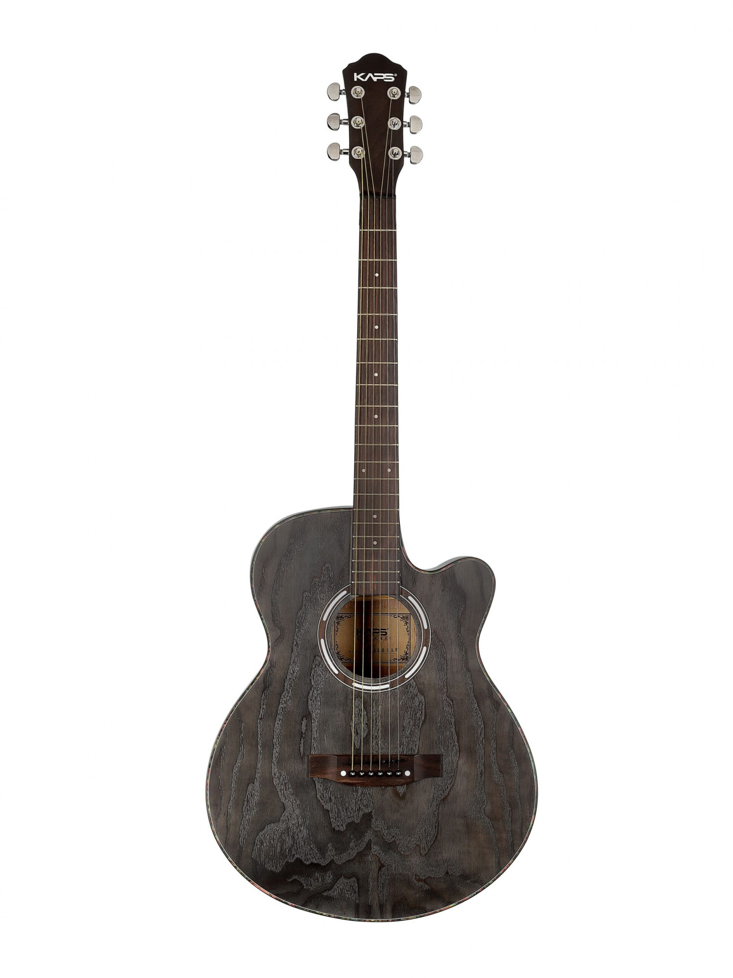 Kaps ST-100CAW Semi Acoustic Guitar Grey