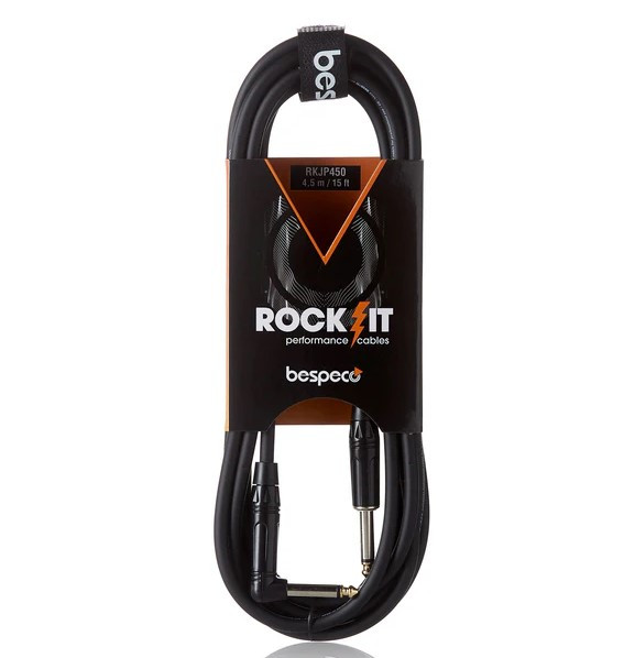 Bespeco RKJP600 Inst Cable JACK 90 DEGREE L-6MTR Rockit