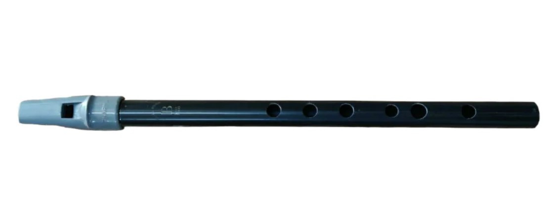 Radhe flutes PVC Fiber B Natural Soprano Vertical Blow 14inches