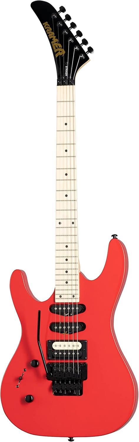 Kramer Striker HSS Modern Floyd Rose Lefty Jumper Red