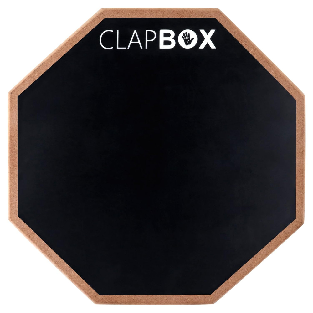 Image of Clapbox Drum Practice Pad - 12 inches, Black