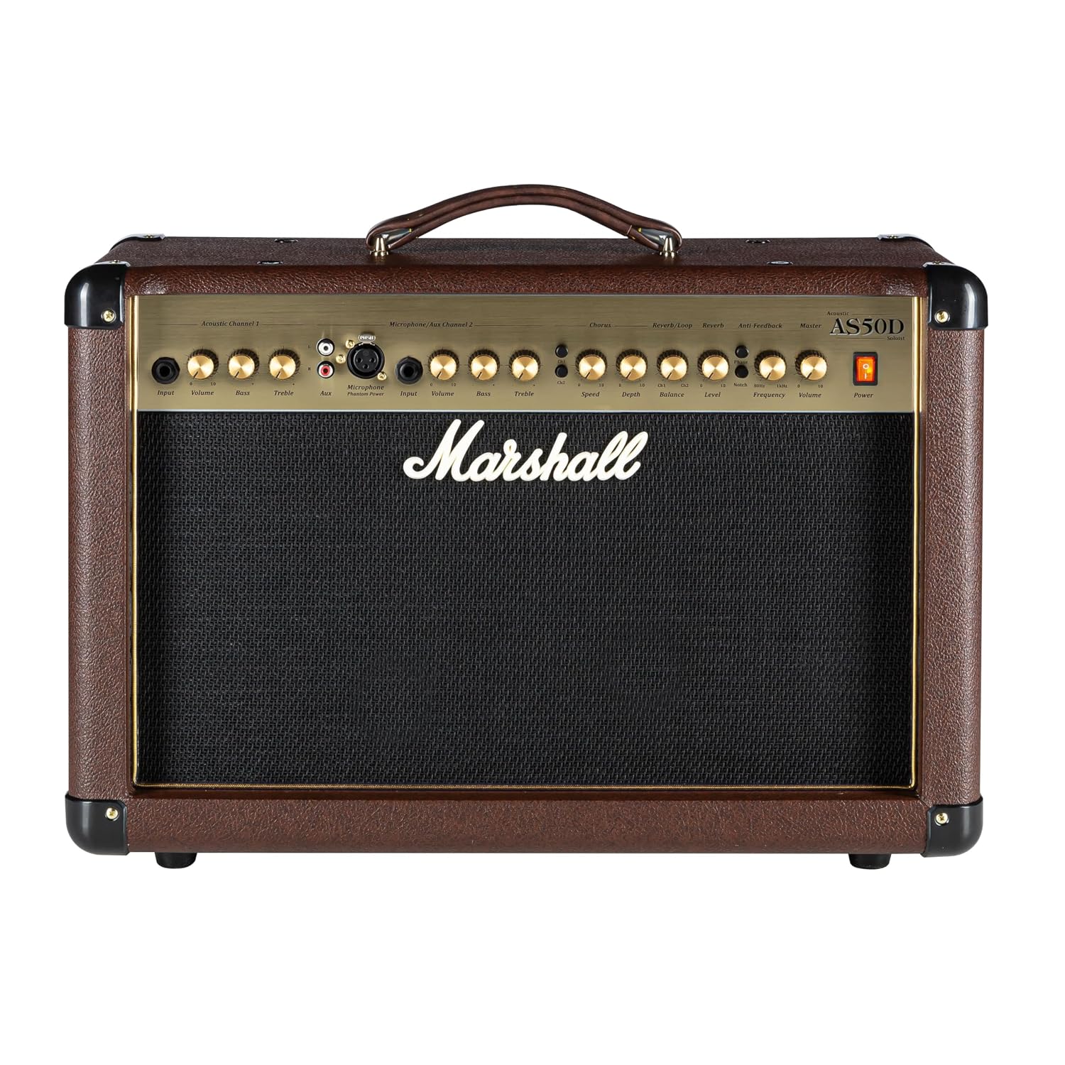 Marshall Acoustic Soloist AS50D 50 Watt Acoustic Guitar Amplifier