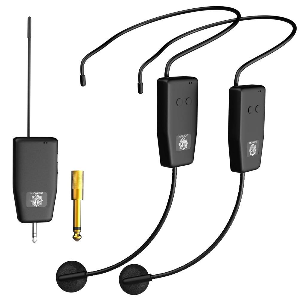 Image of Digimore D-352 UHF wireless microphone system